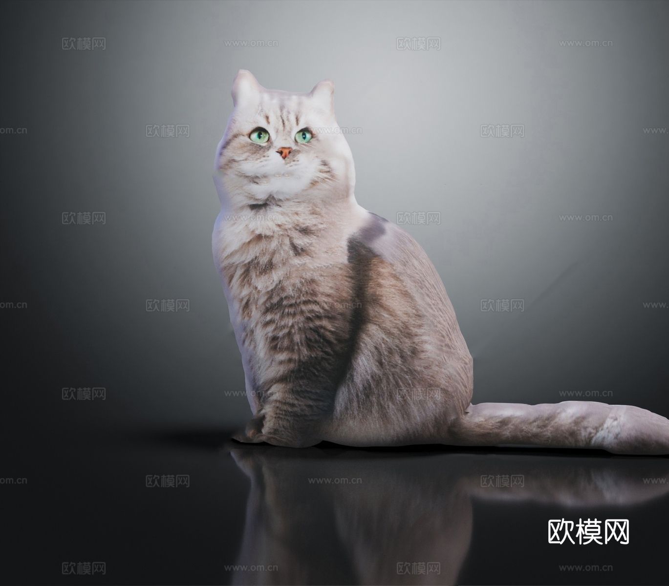 宠物 猫免费3d模型