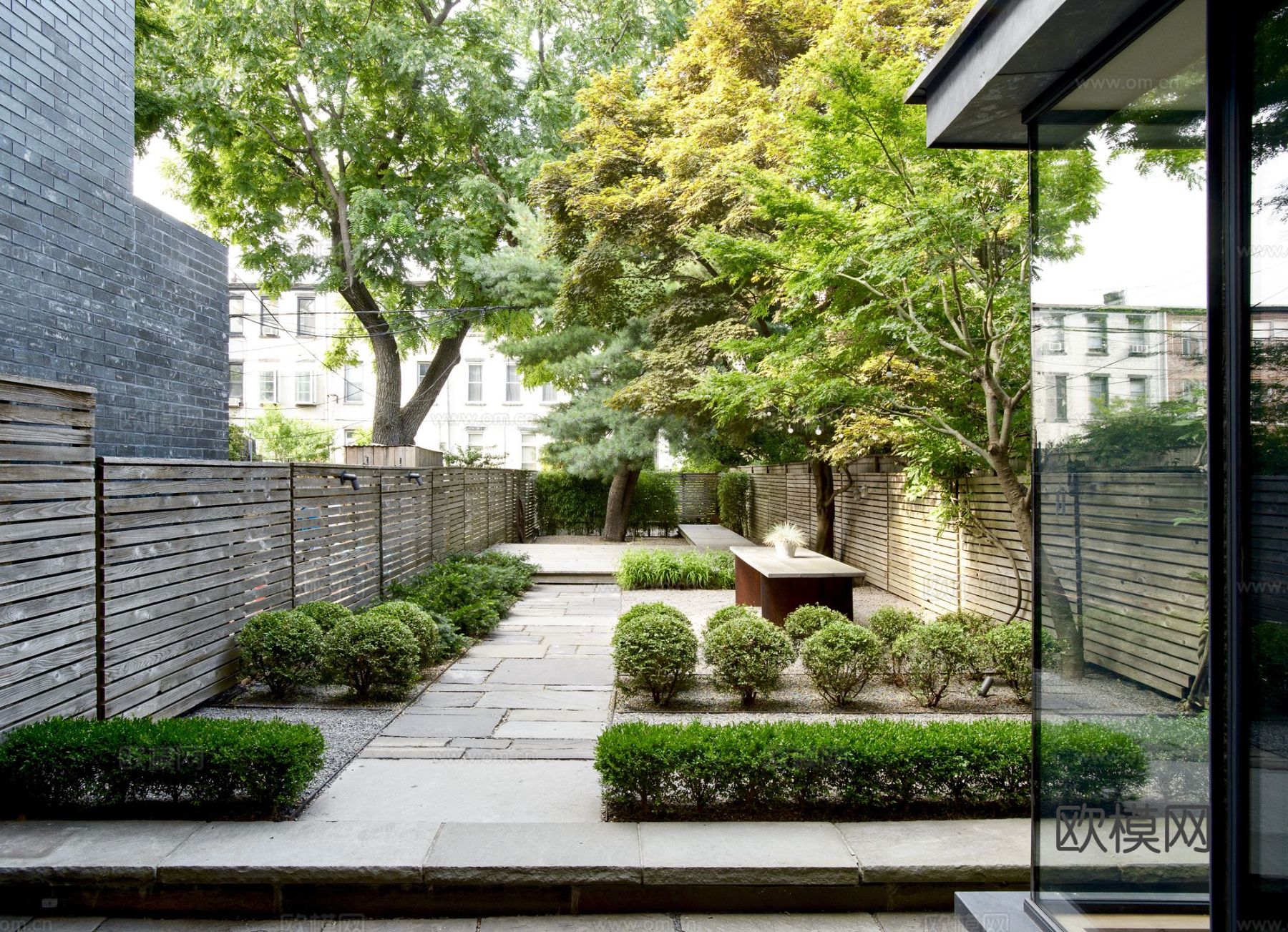 小区园景材质下载