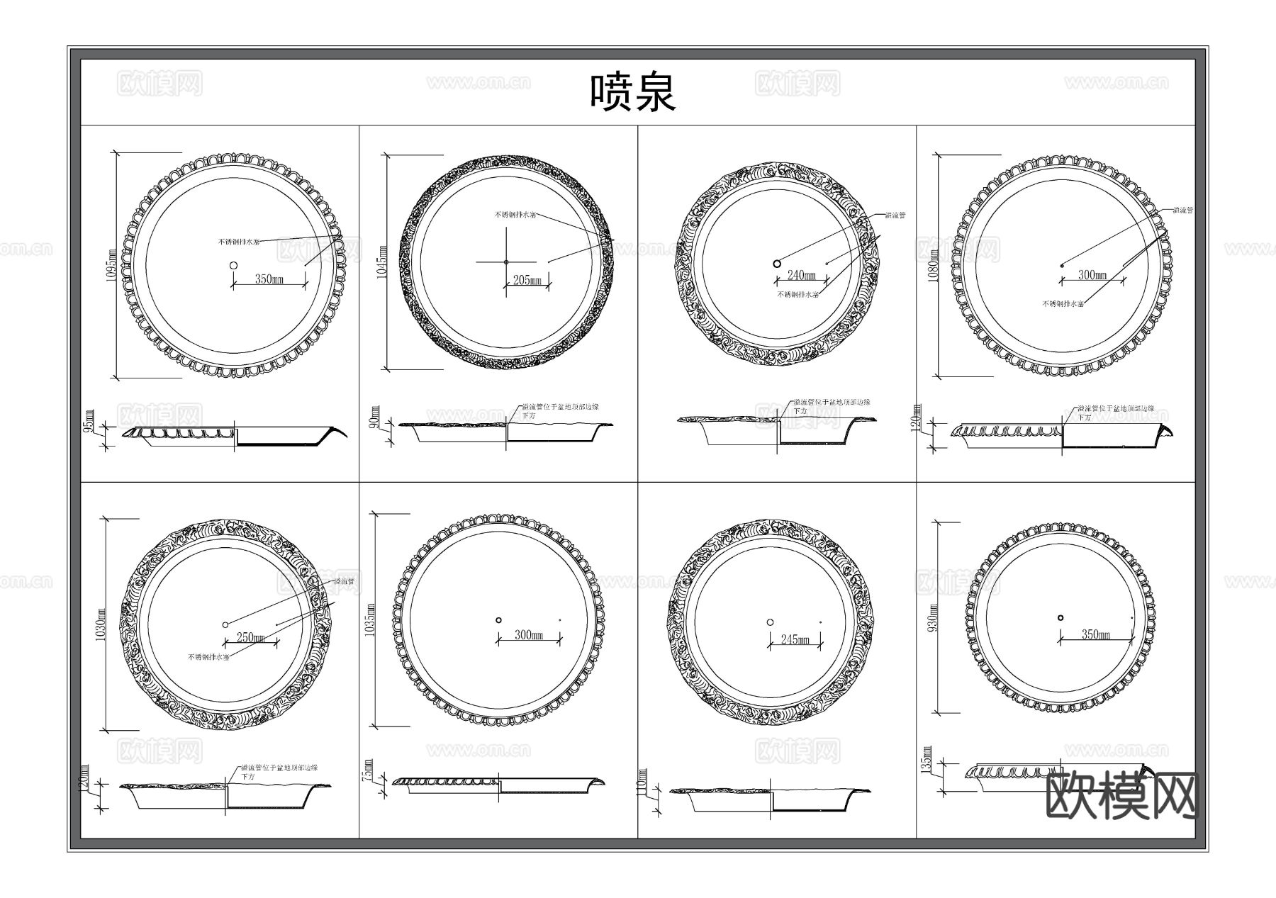 套装门 室内门 平开门 平面门cad图库