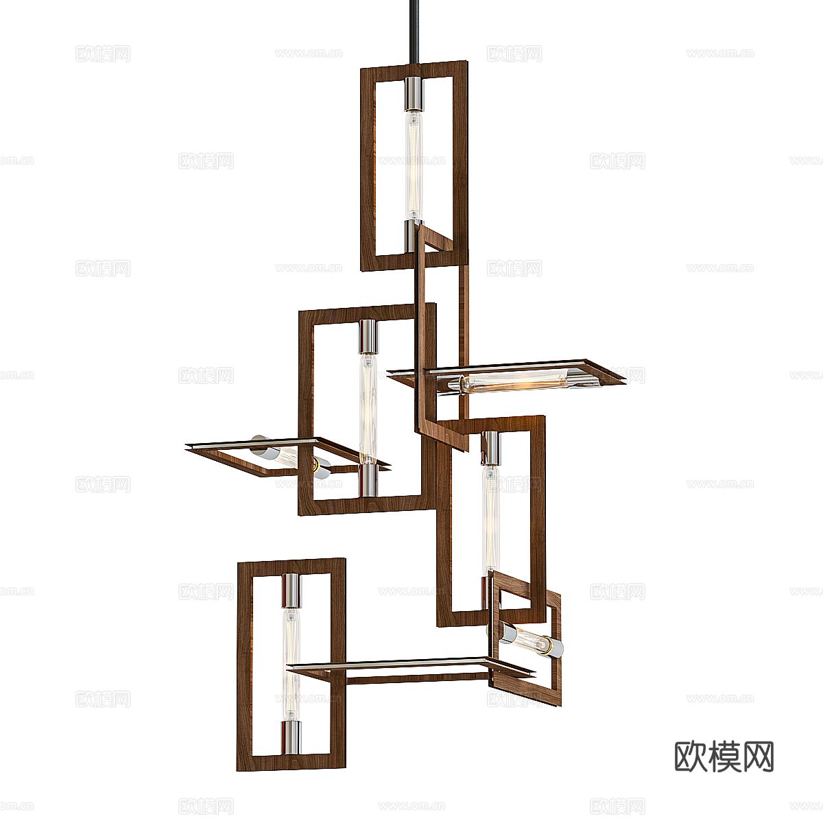 侘寂吊灯 大厅吊灯3d模型