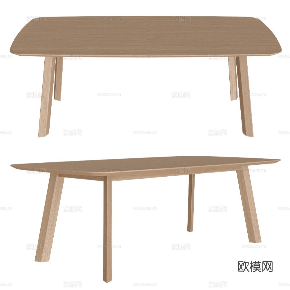 Prostoria 餐桌3d模型下载