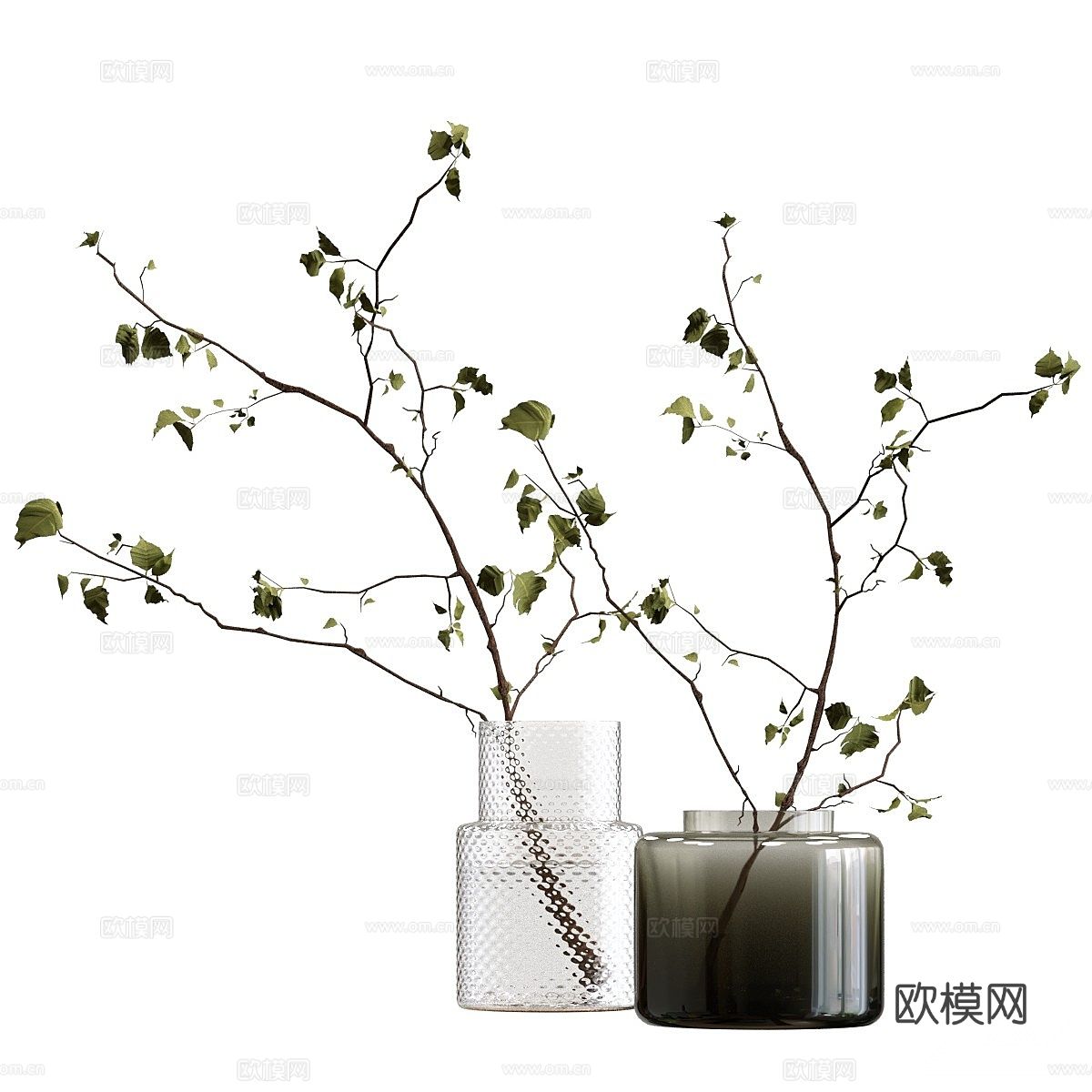 水生植物 花艺摆件3d模型