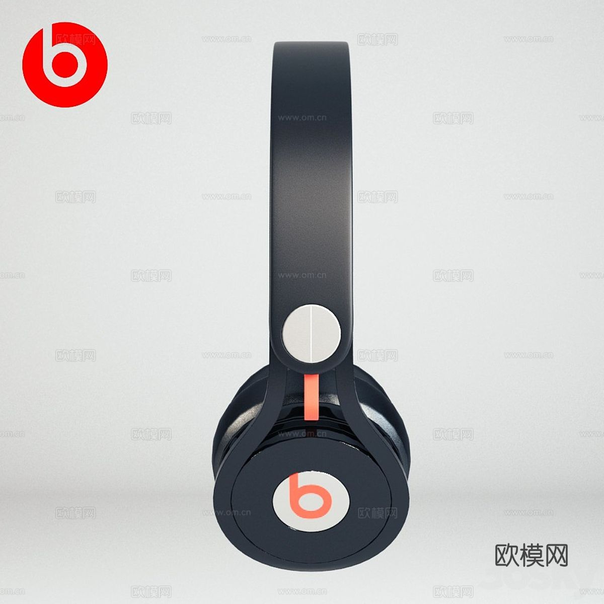 Beats 魔音耳机 头戴耳机3d模型