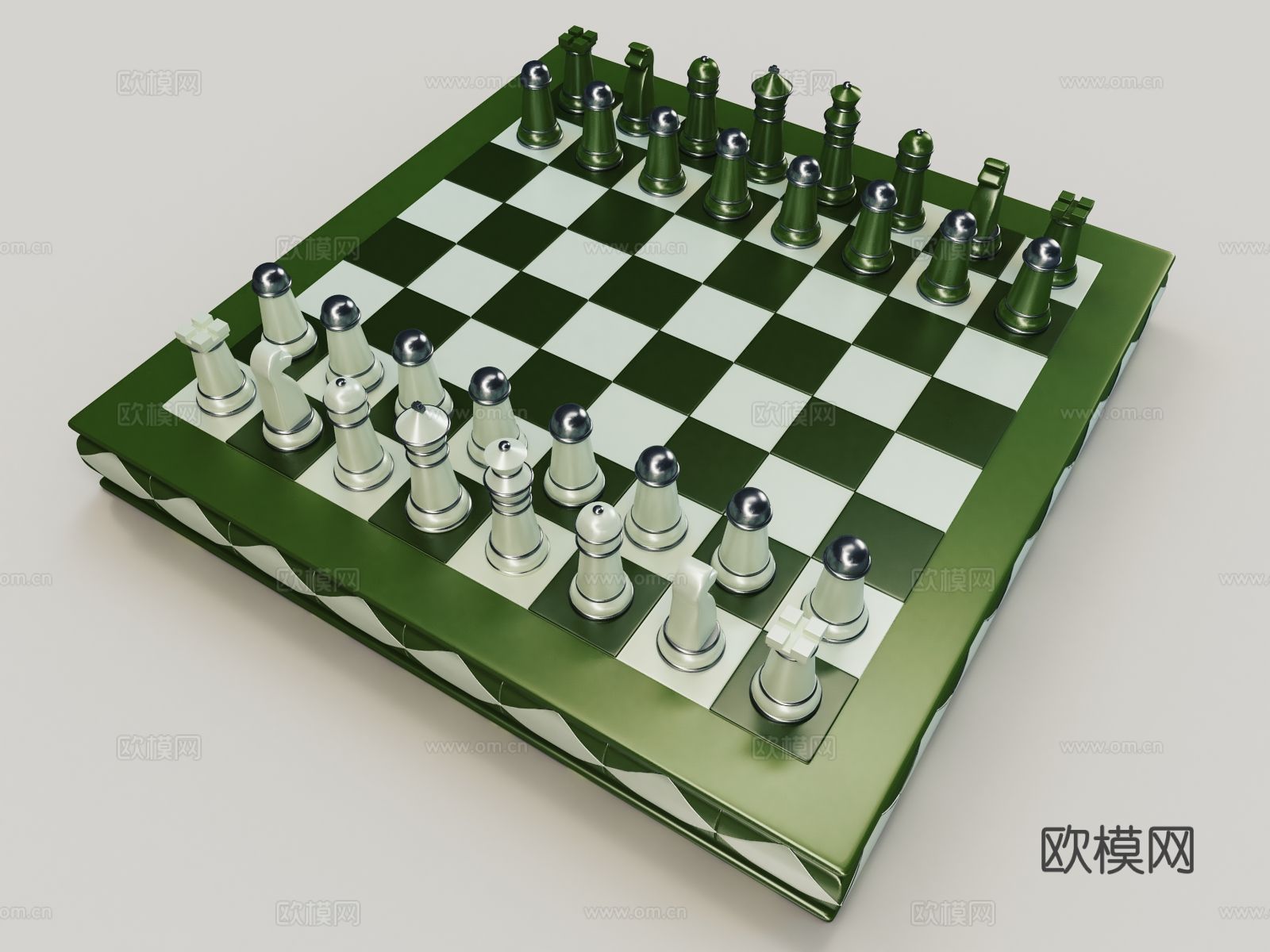 国际象棋3d模型