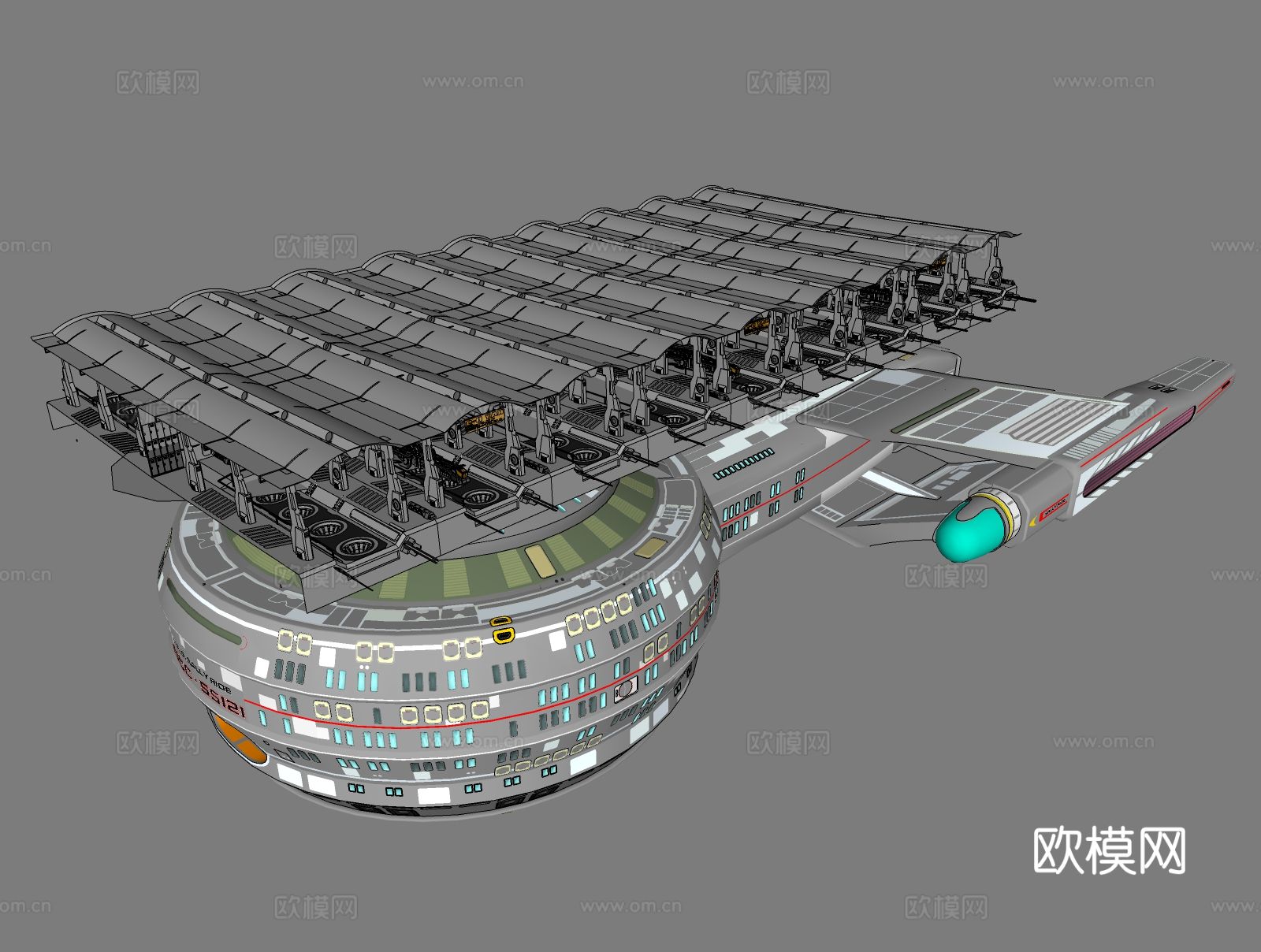 交通工具航空飞机  宇宙飞船su模型