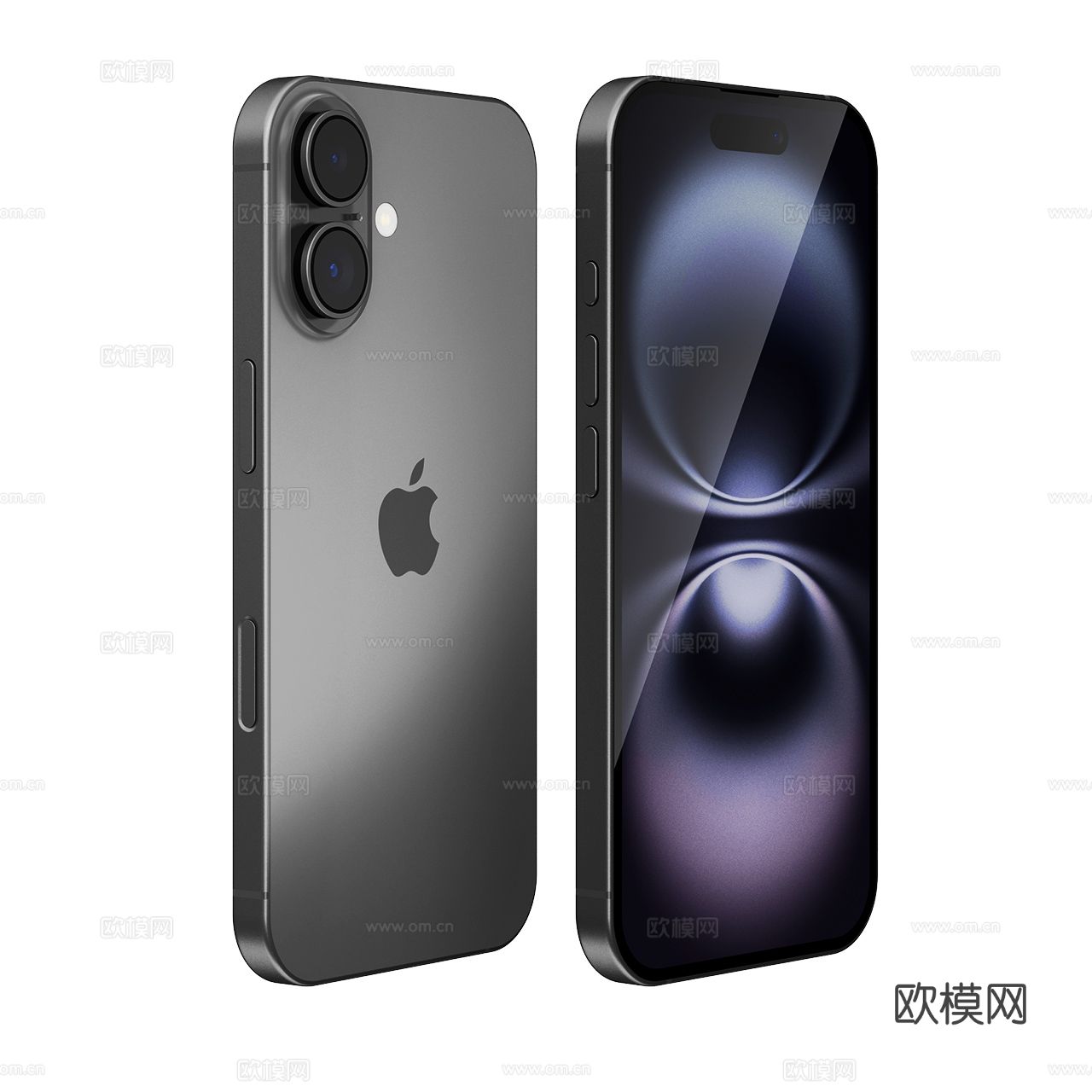 iPhone 16 苹果手机3d模型