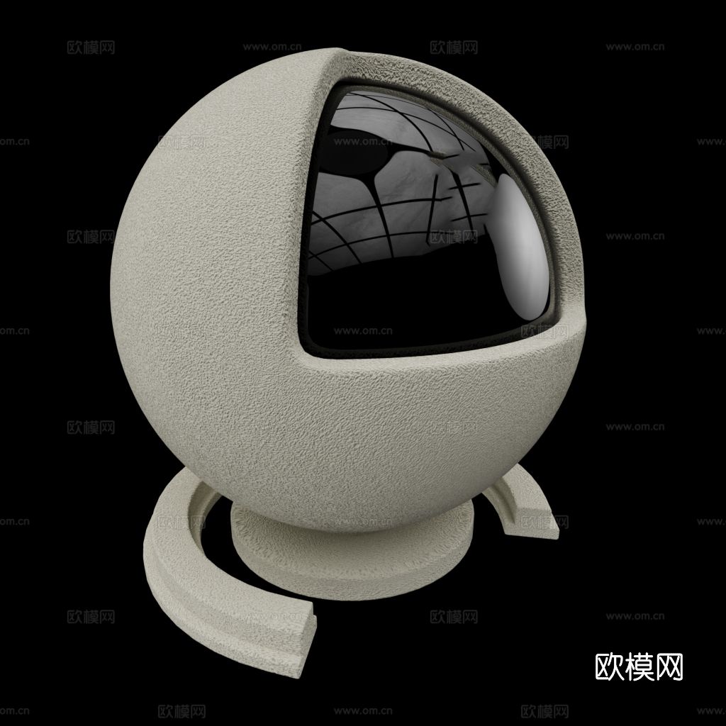 哑光白色陶瓷材质下载