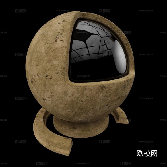 粗糙黃色陶瓷材質(zhì)下載