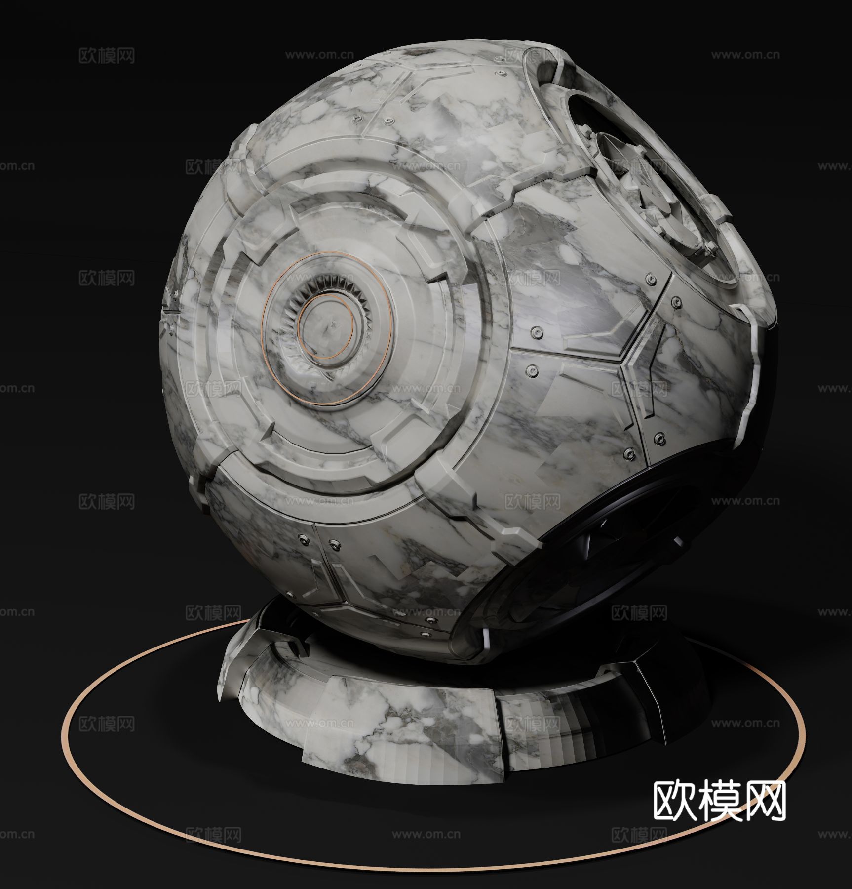 灰色大理石2025版CR物理材质下载