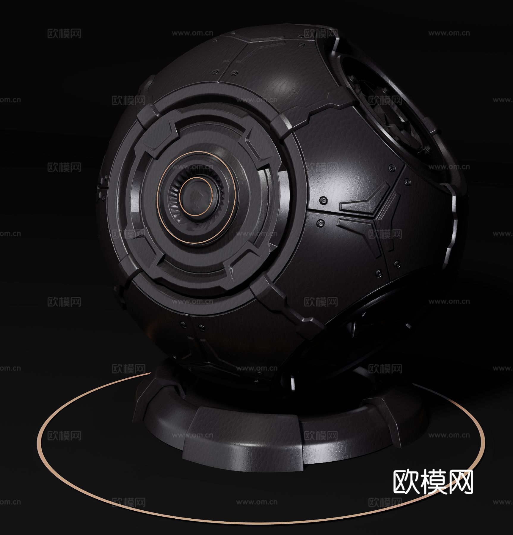 高亮黑色皮革2025版CR物理材质下载