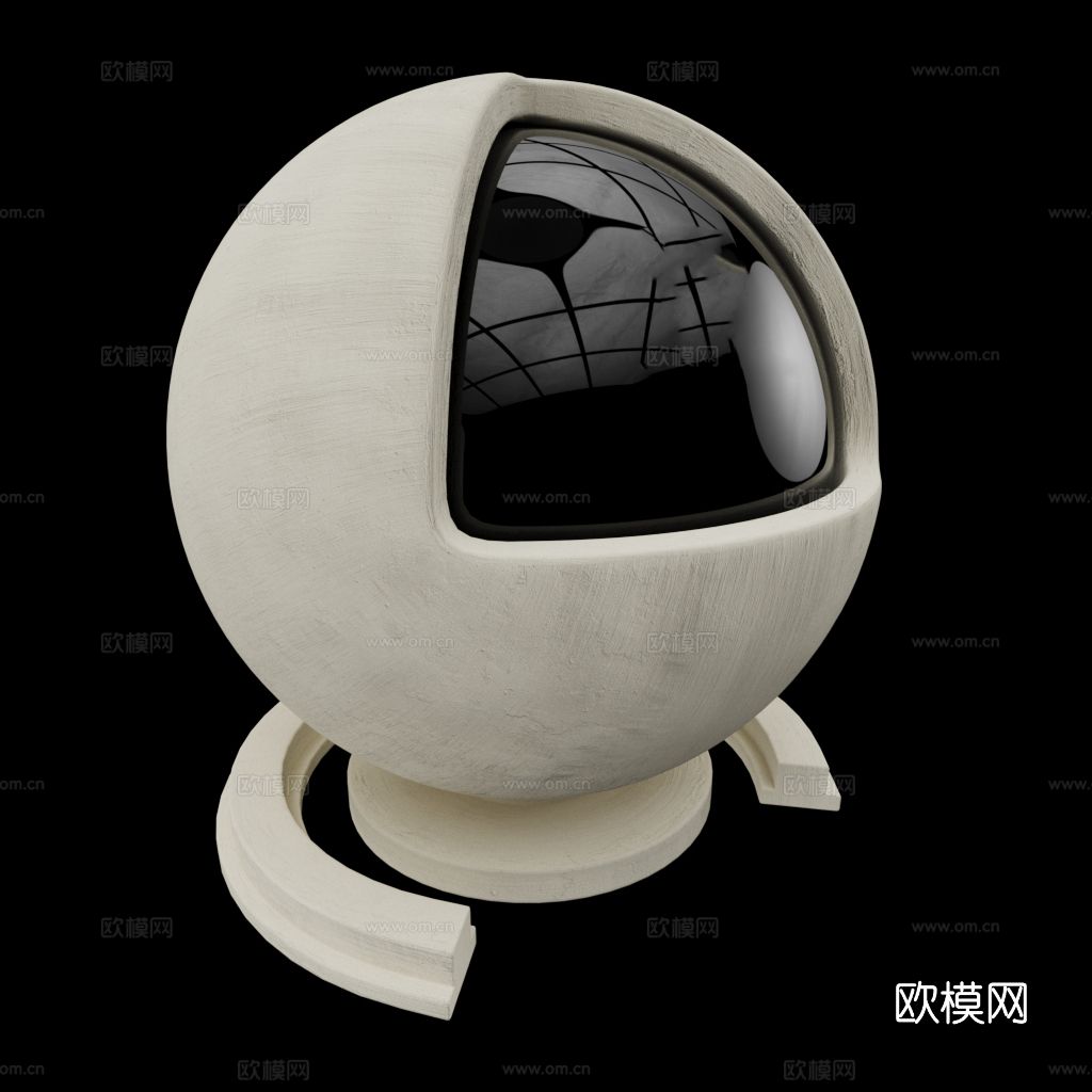 哑光白色陶瓷材质下载