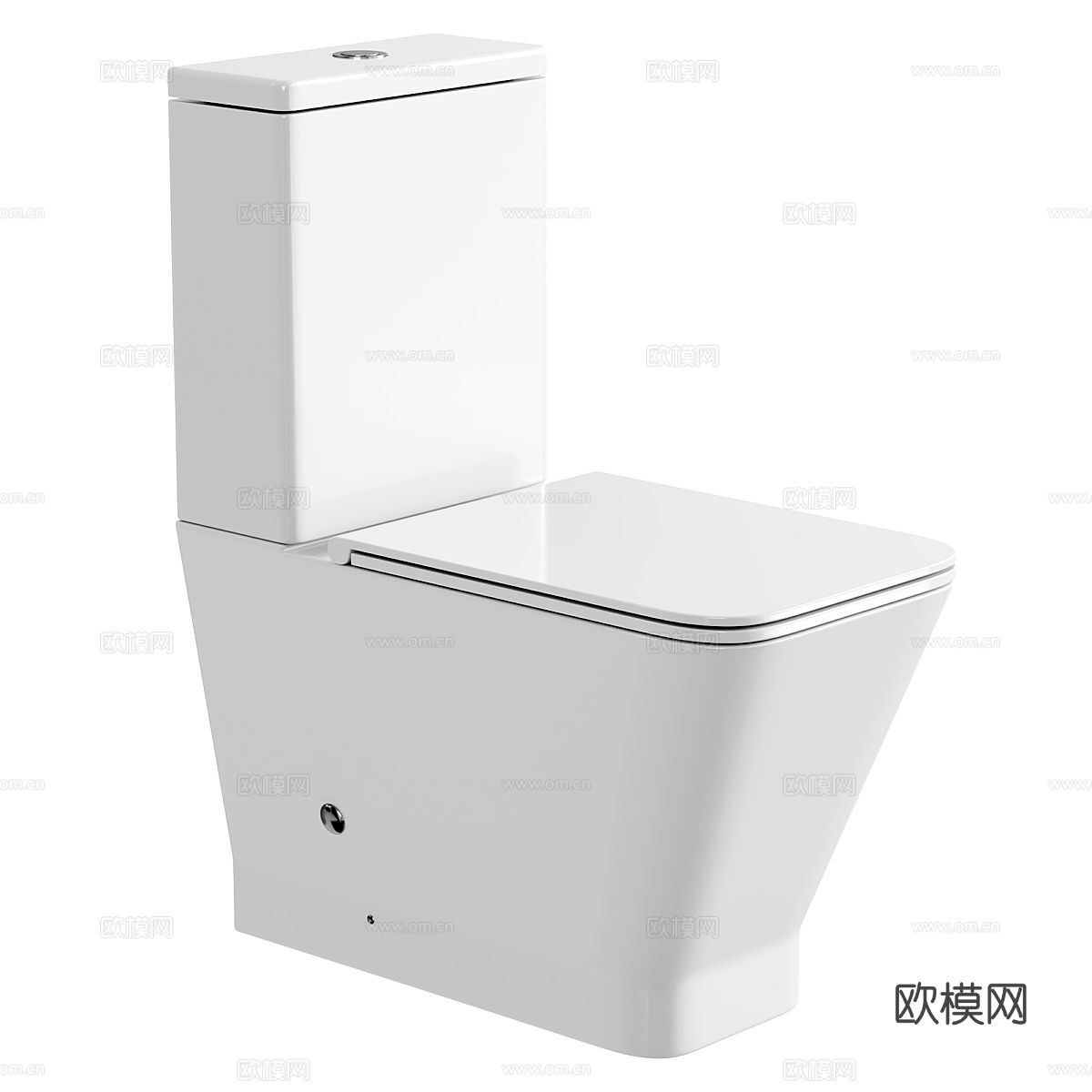 马桶 坐便器3d模型