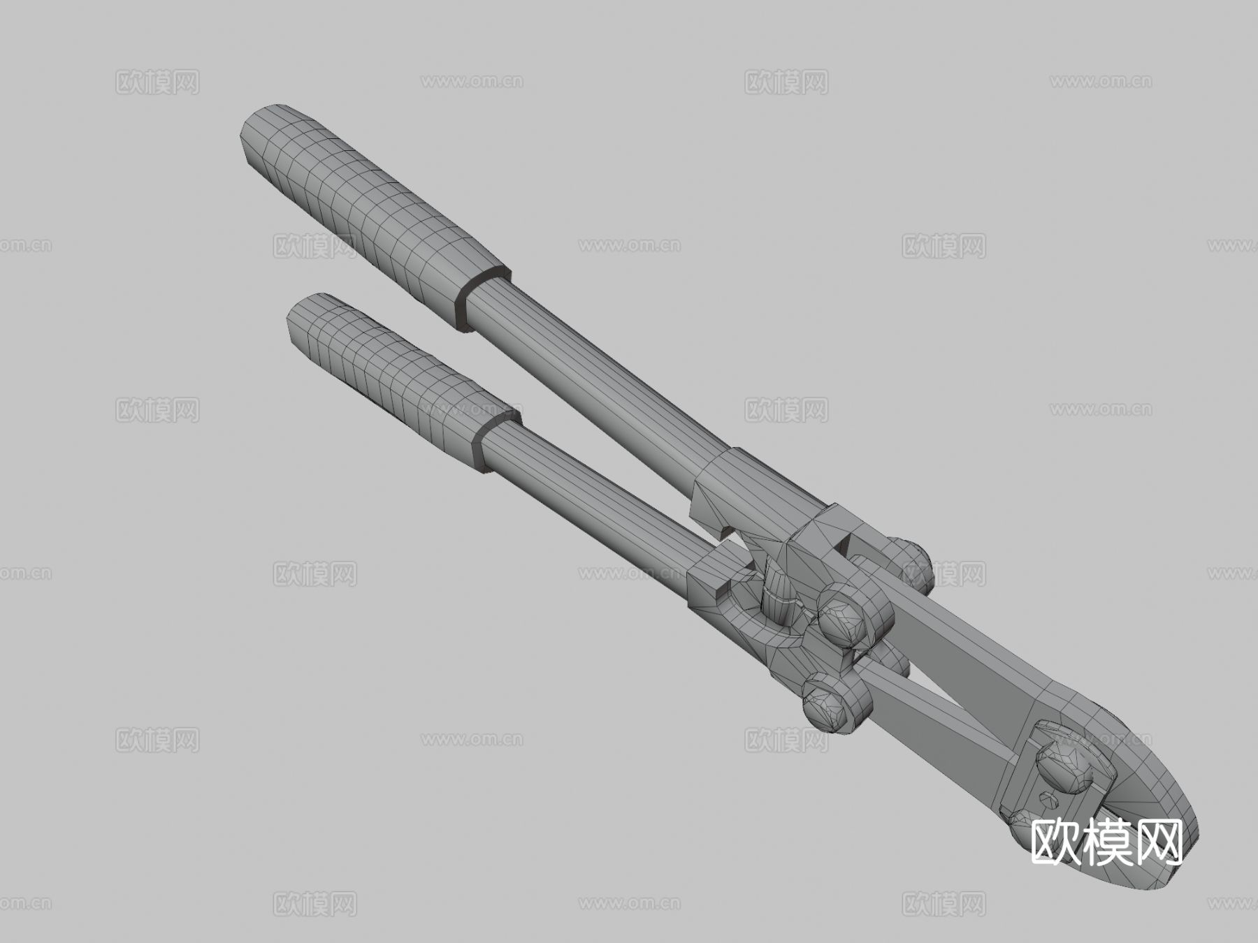 断线钳 钳子 五金件3d模型