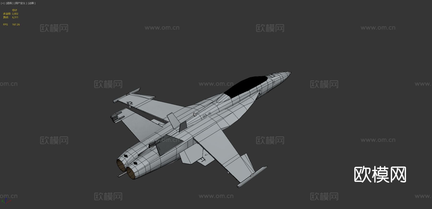 飞机大黄蜂3d模型