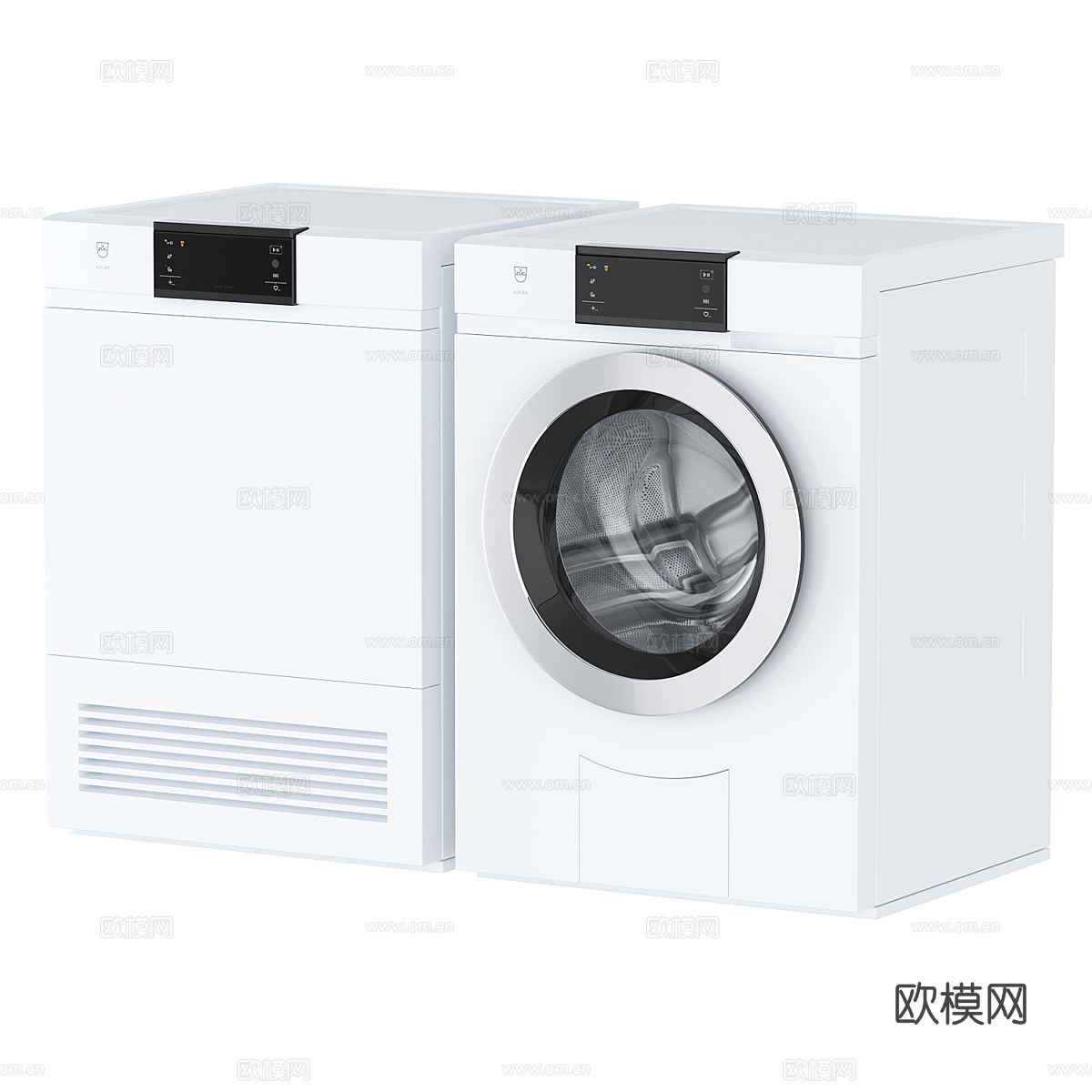 洗衣机3d模型下载