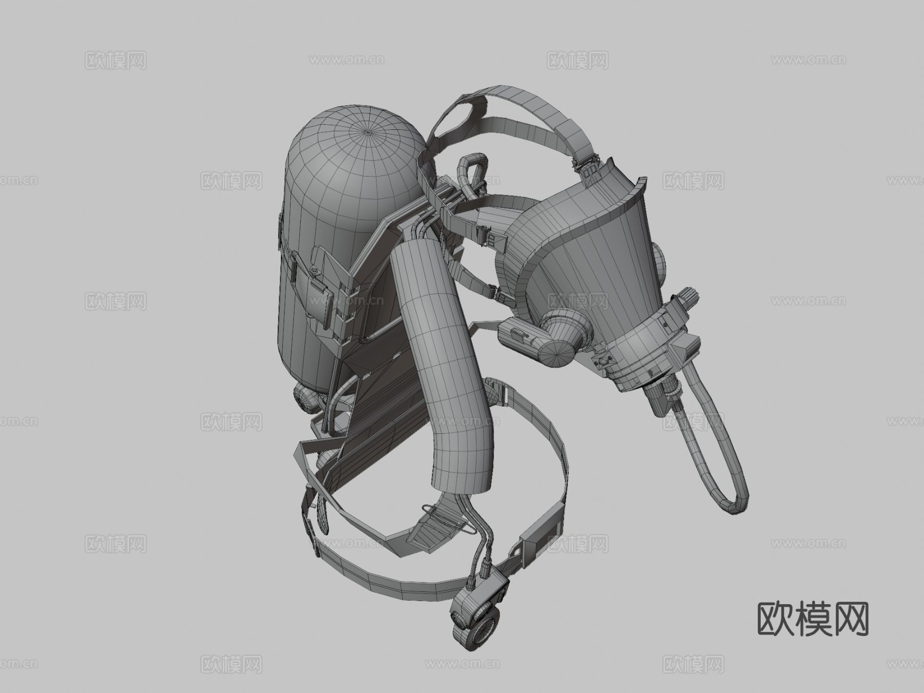 呼吸器 呼吸装置3d模型