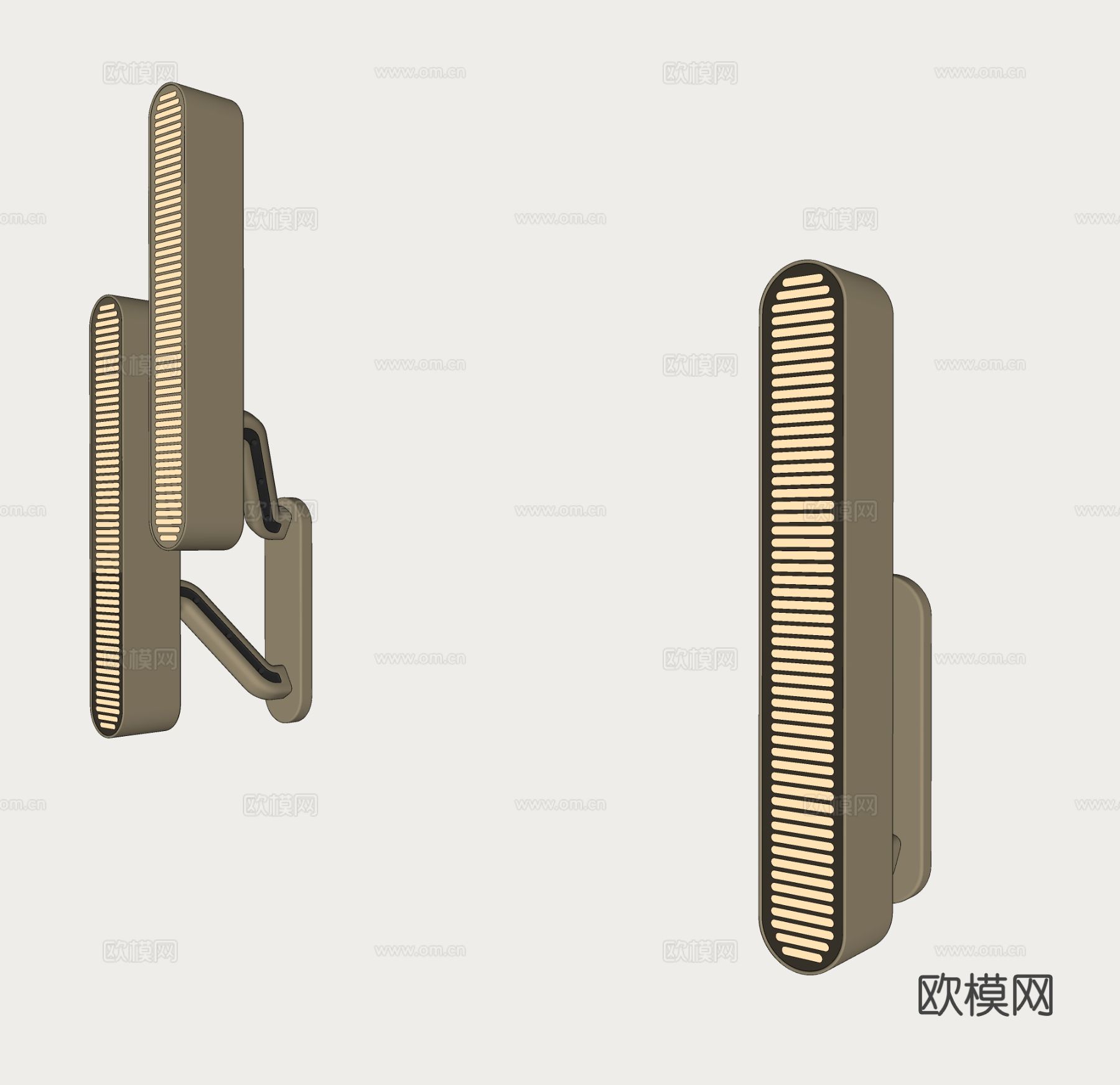 现代壁灯 背景墙壁灯 床头壁灯su模型