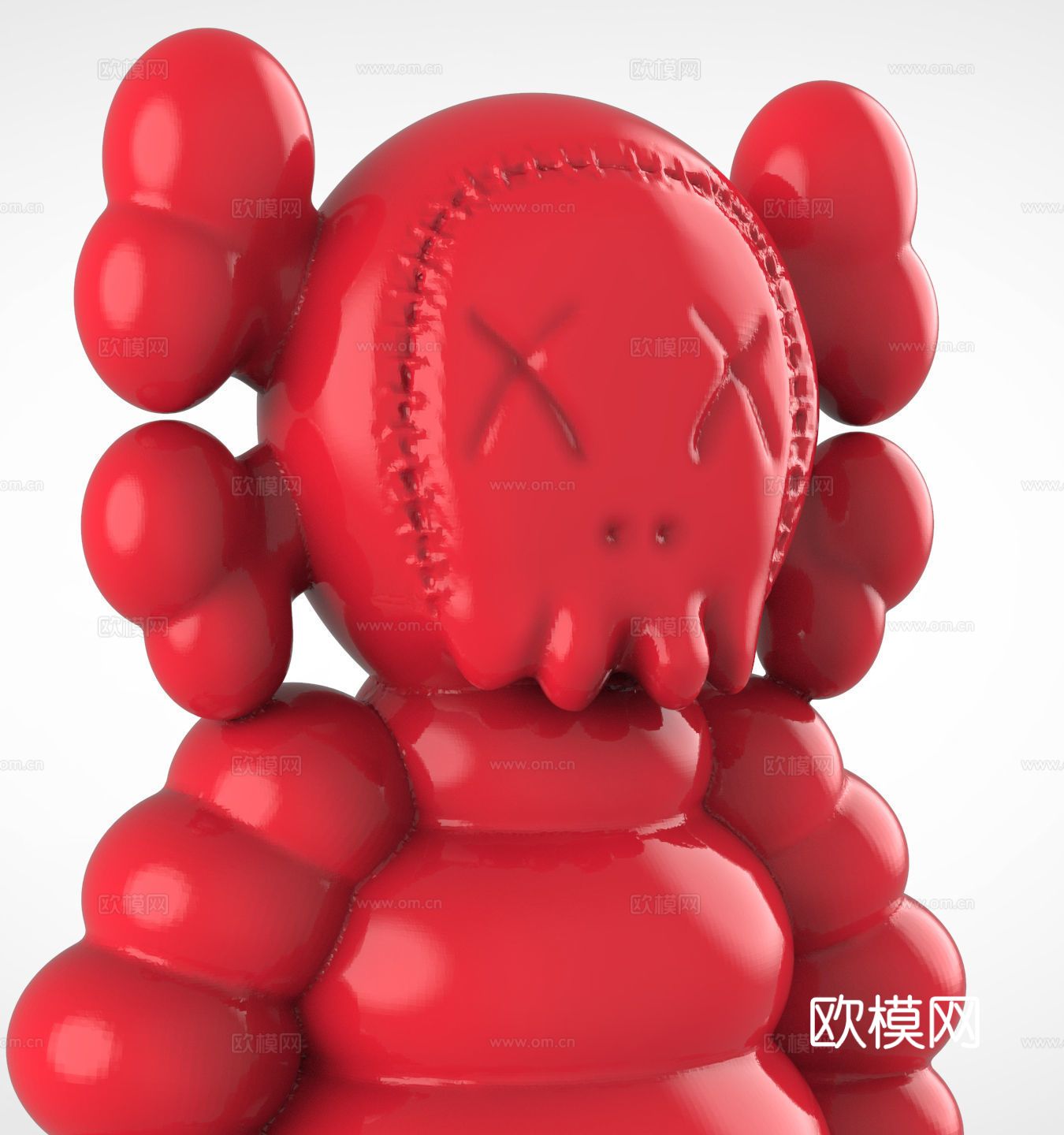 KAWS 新年限定公仔 玩具 玩偶 手办3d模型