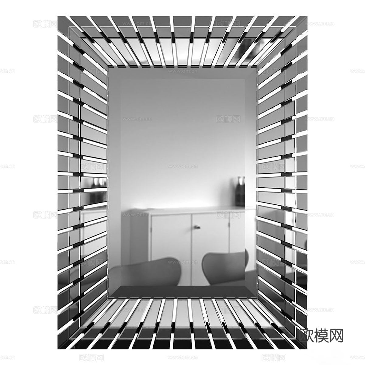 镜子 全身镜3d模型