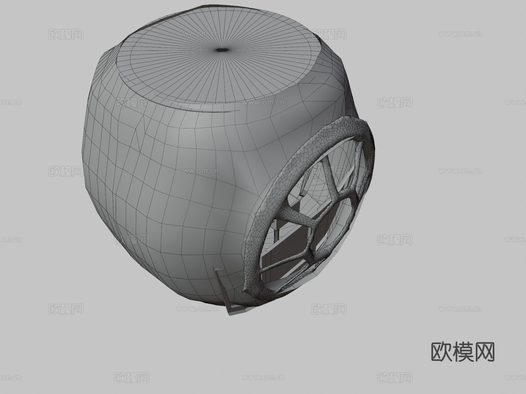 星球大战TIE战斗机驾驶舱3d模型