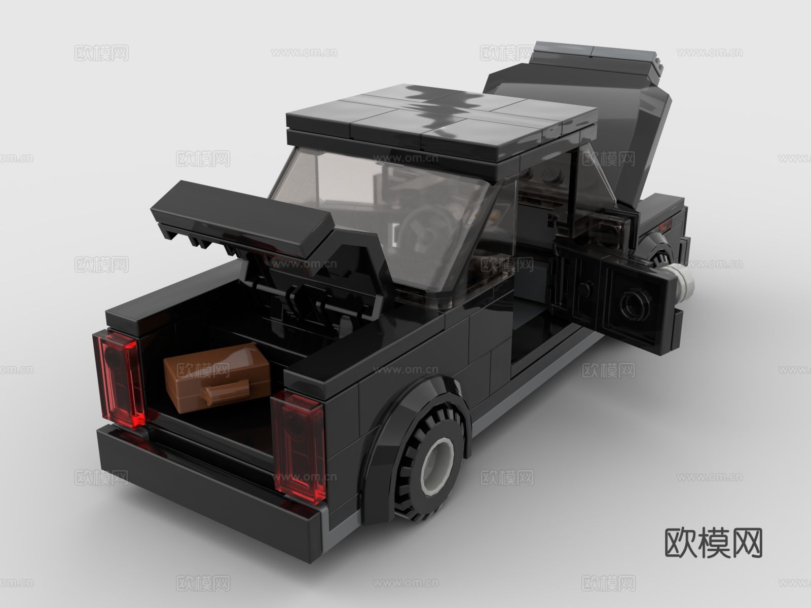 乐高 LEGO 玩具 积木 轿车 汽车 车辆3d模型