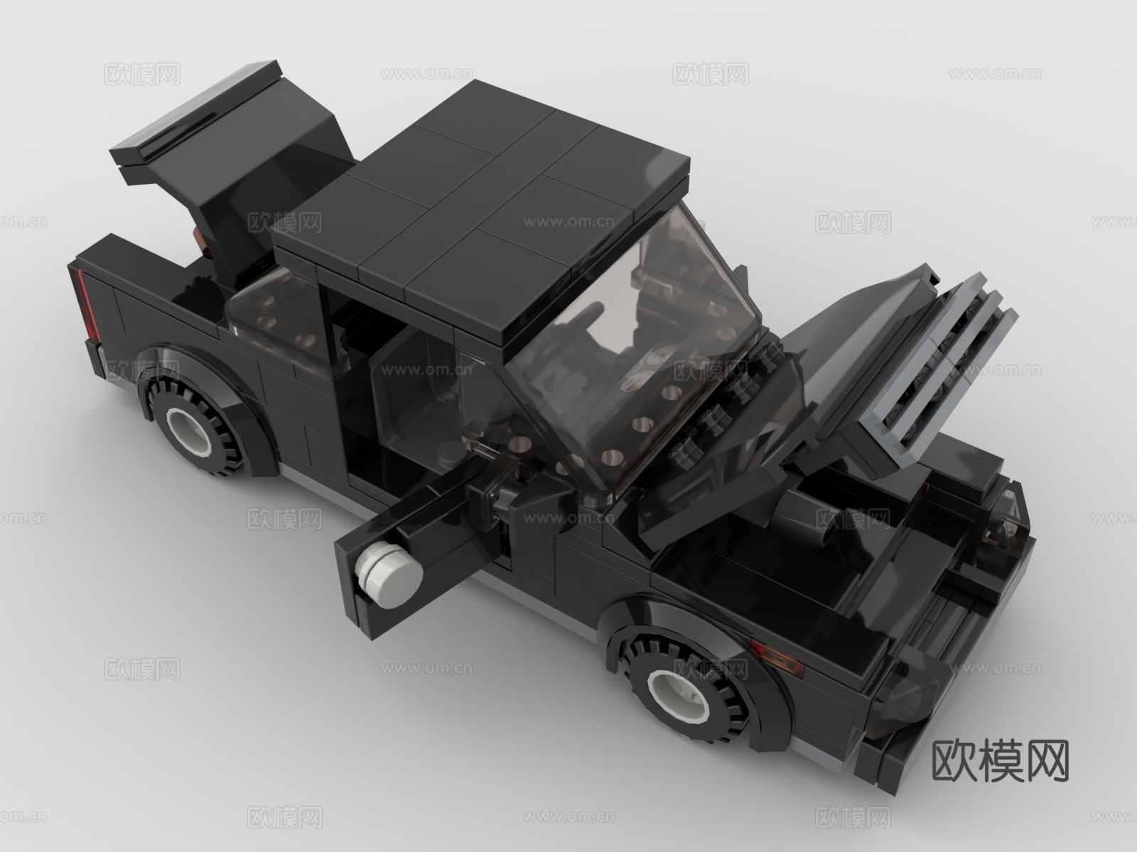 乐高 LEGO 玩具 积木 轿车 汽车 车辆3d模型