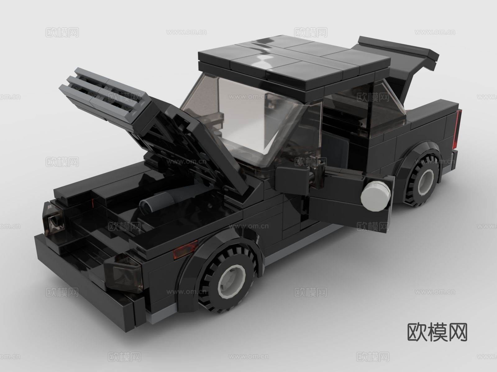 乐高 LEGO 玩具 积木 轿车 汽车 车辆3d模型