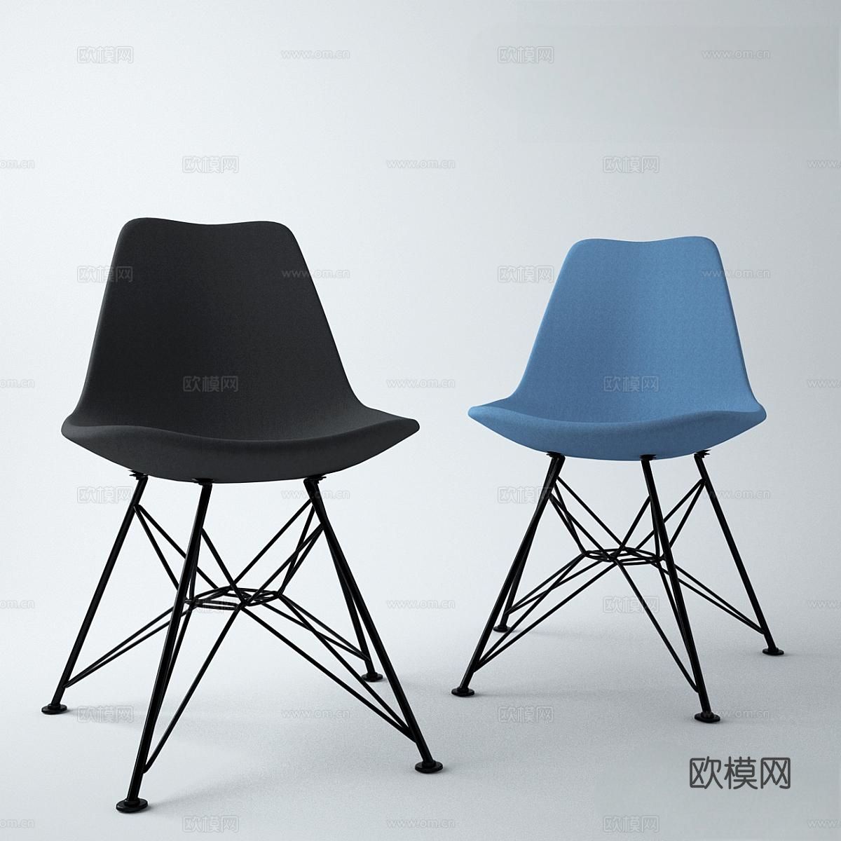 sohoConcept 现代椅子 餐椅3d模型下载