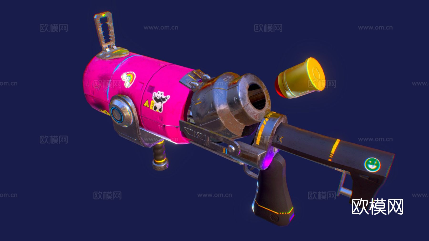 神奇战争武器su模型下载（渲染图2）