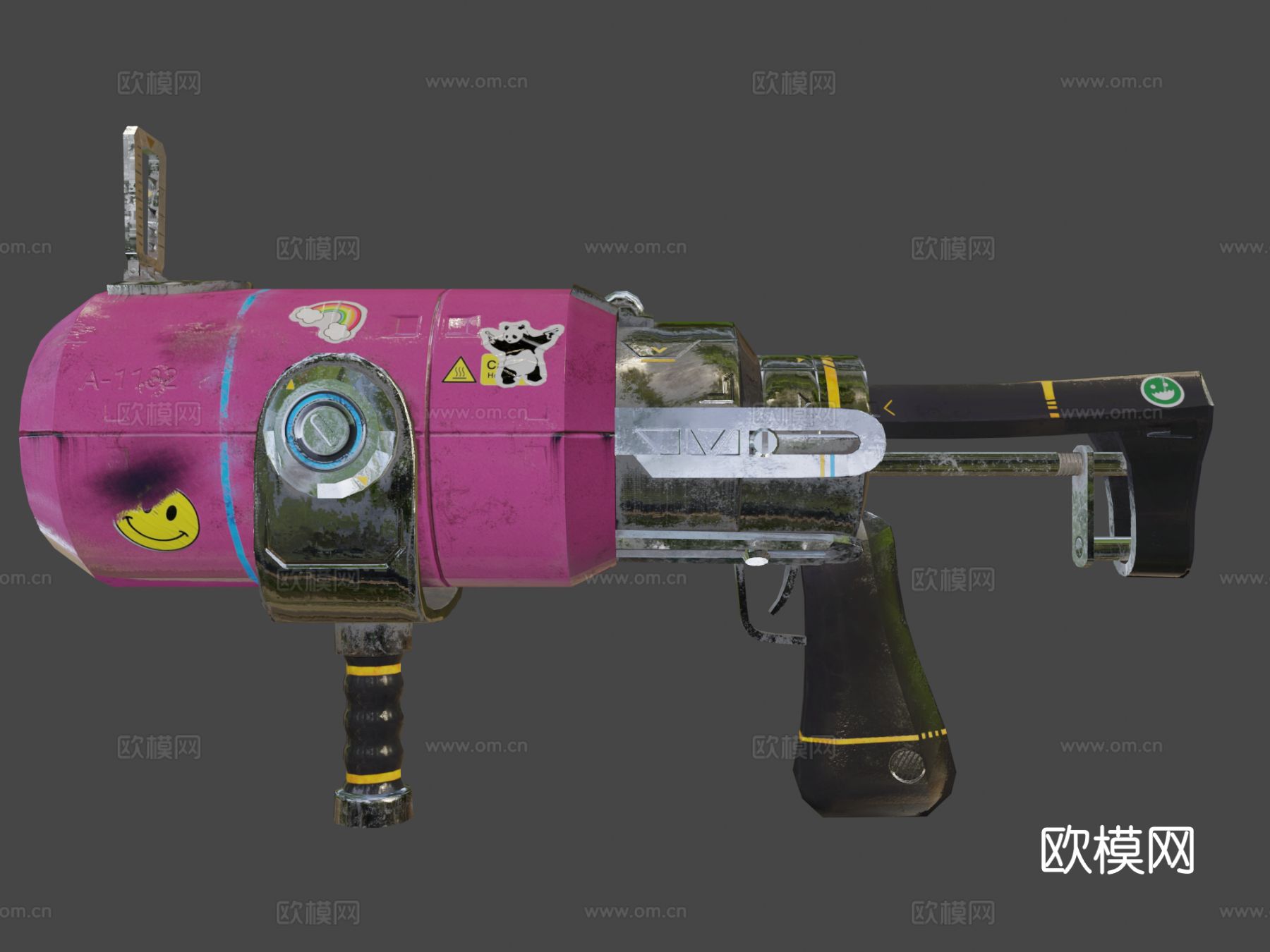 神奇战争武器su模型下载（渲染图8）