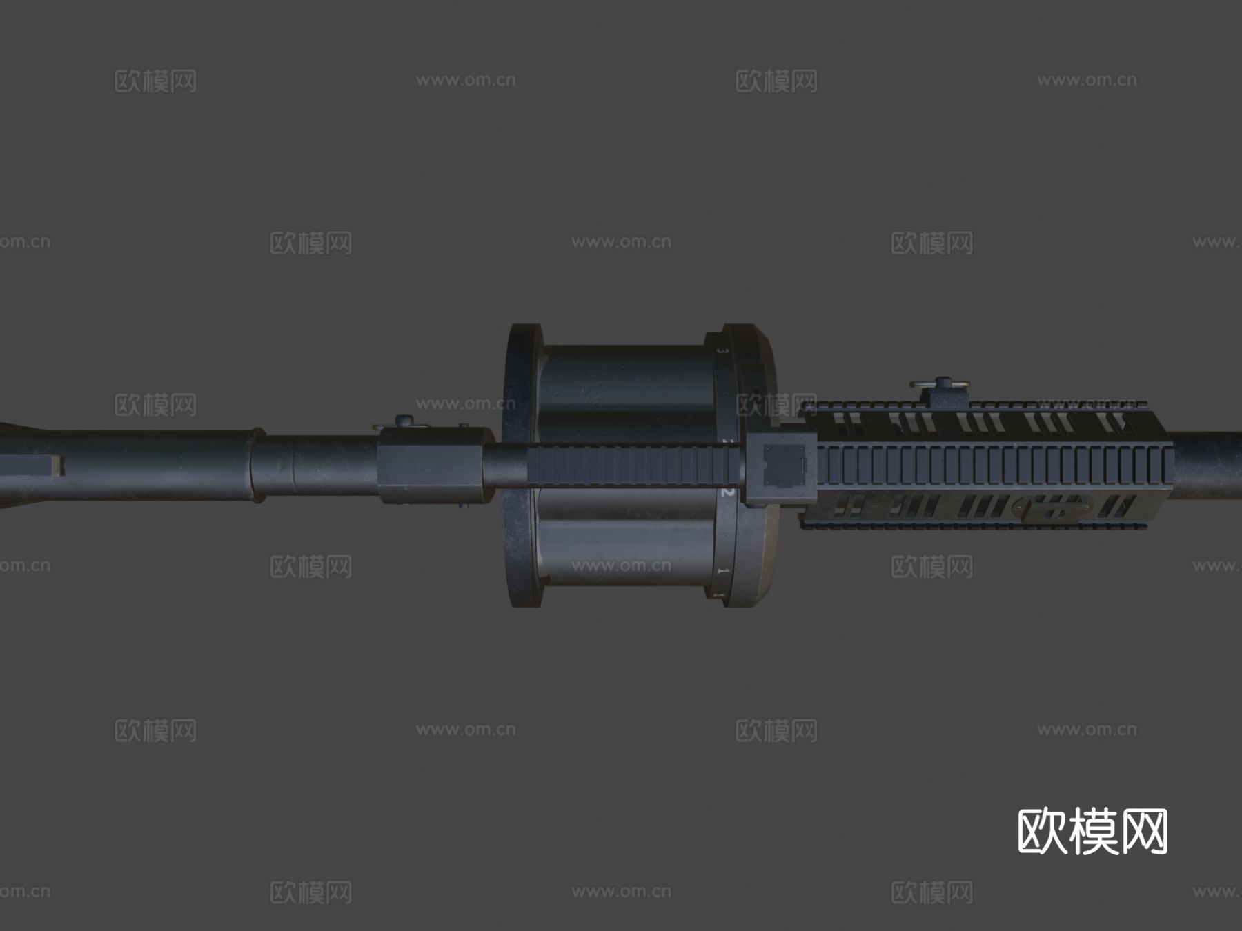 M32榴弹发射器su模型