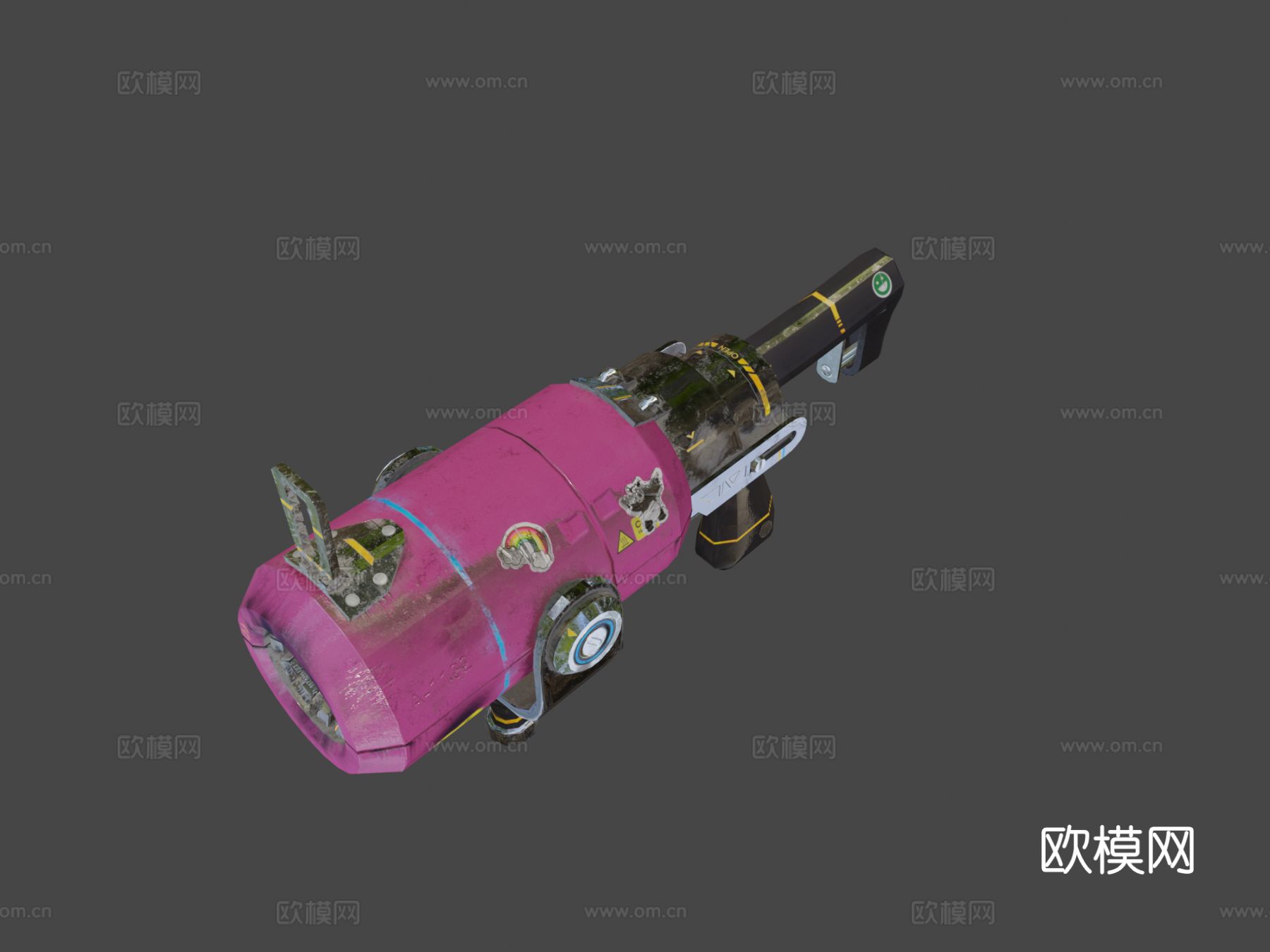 神奇战争武器su模型下载（渲染图7）