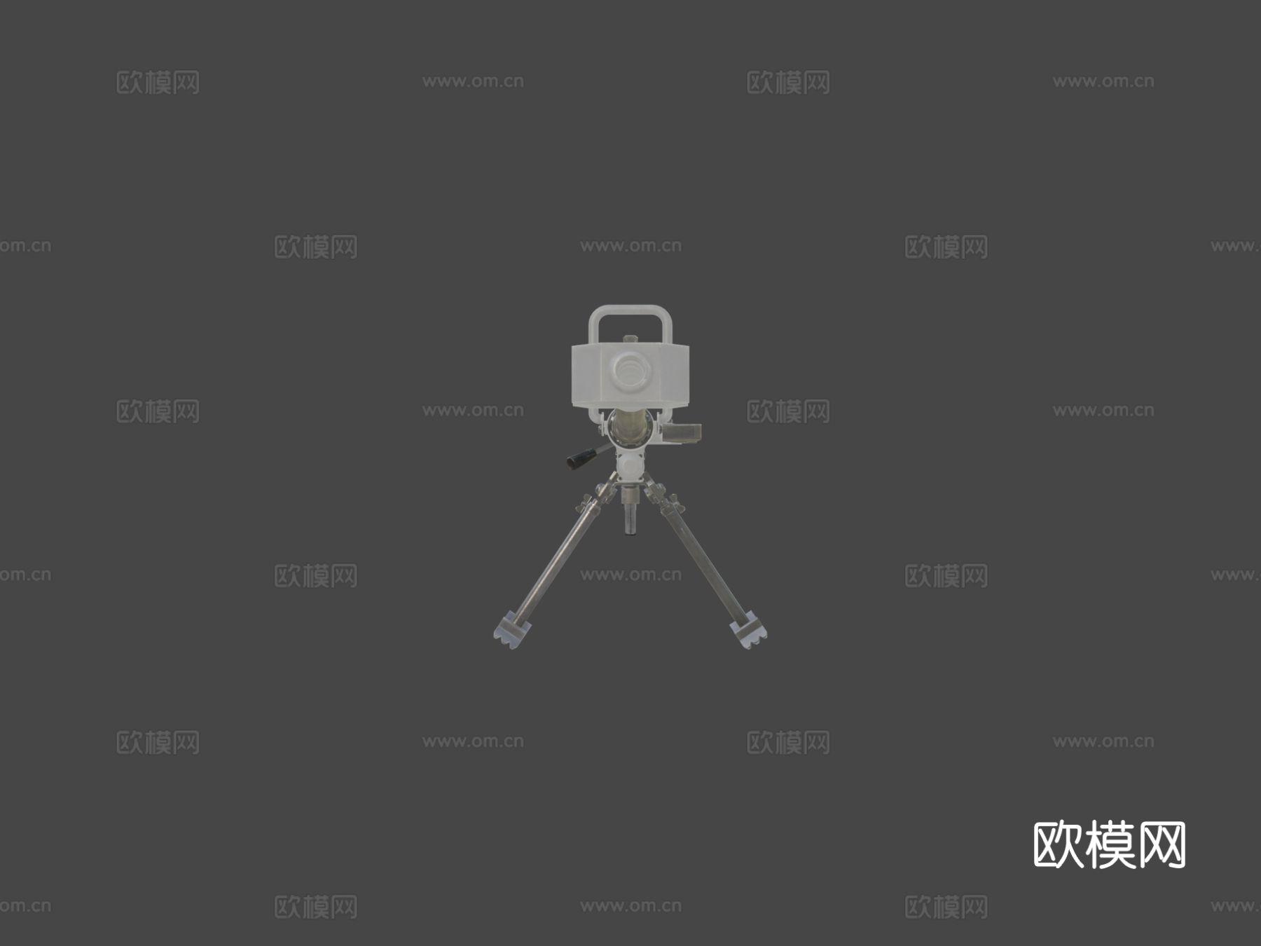 重机枪su模型下载（渲染图5）
