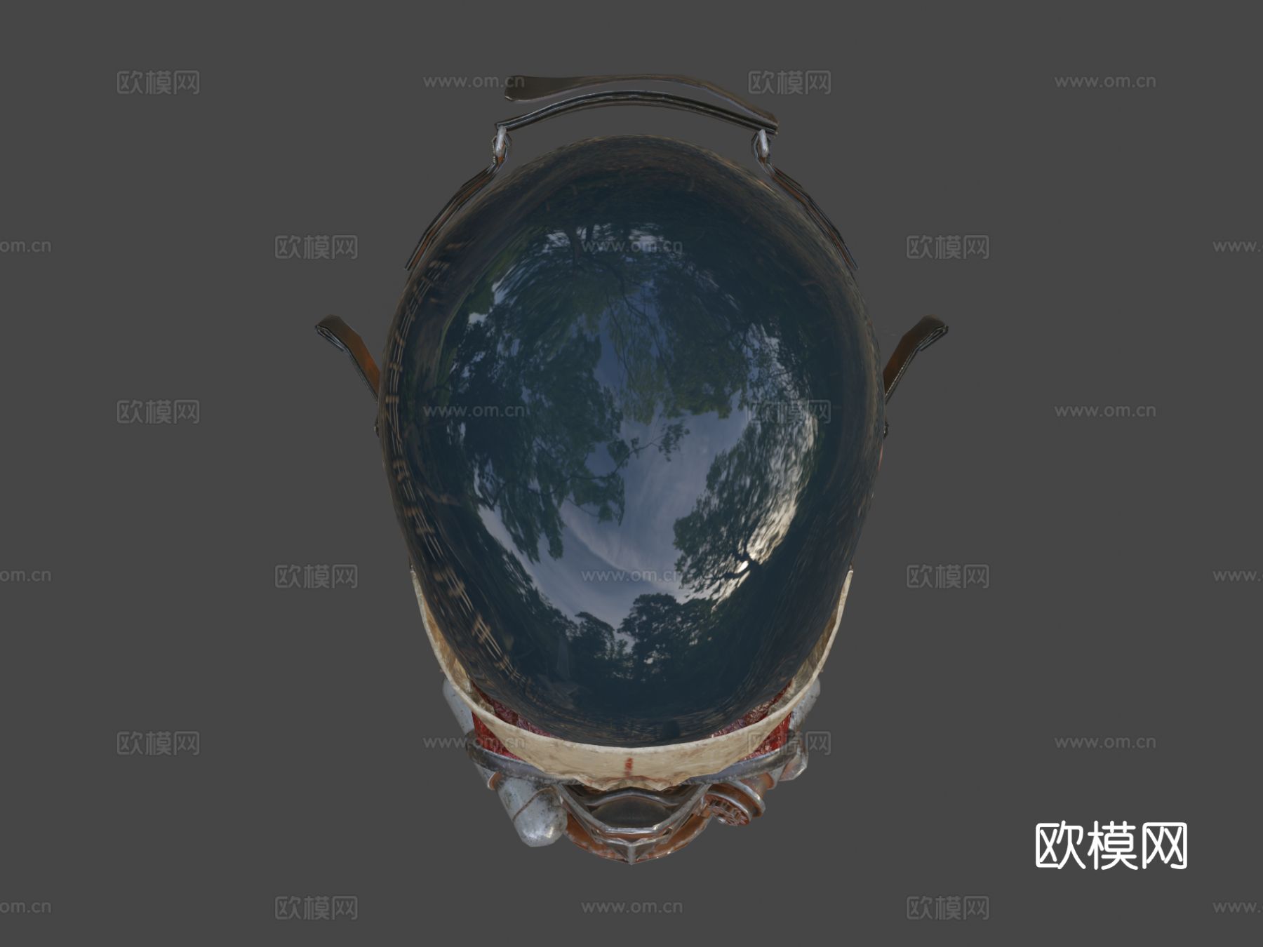 后末日面具su模型下载（渲染图4）