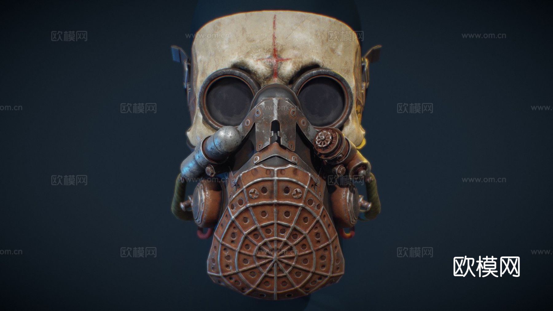 后末日面具su模型下载（渲染图5）