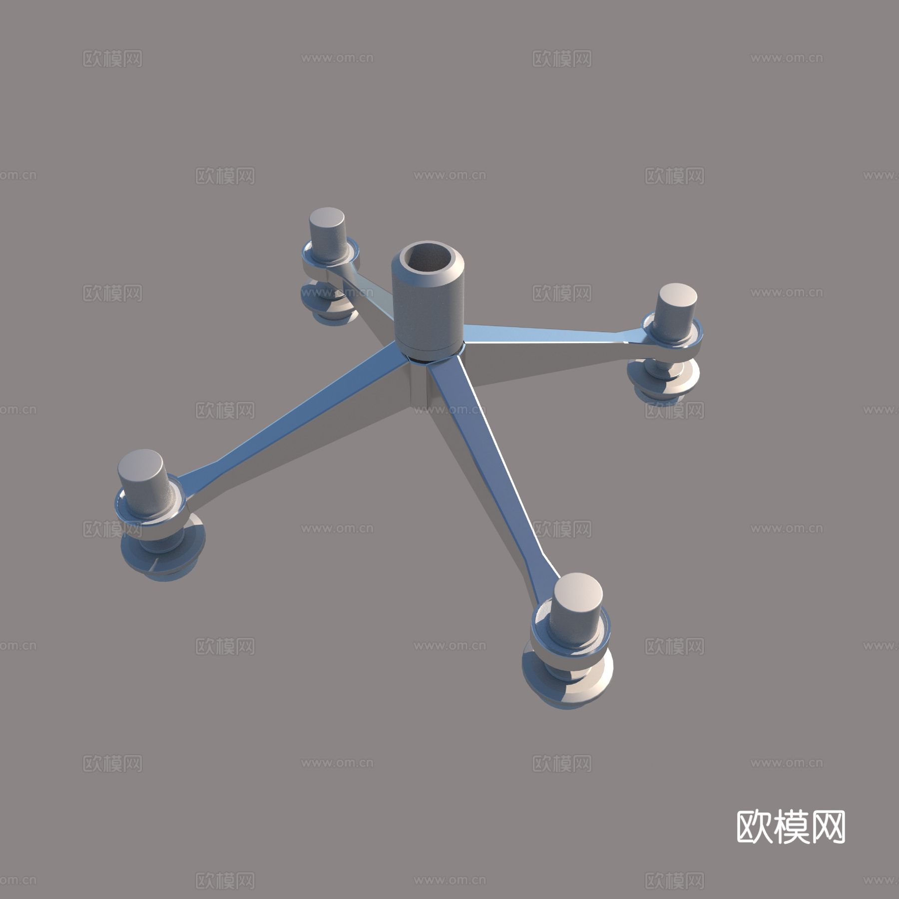 现代玻璃幕抓点免费3d模型下载