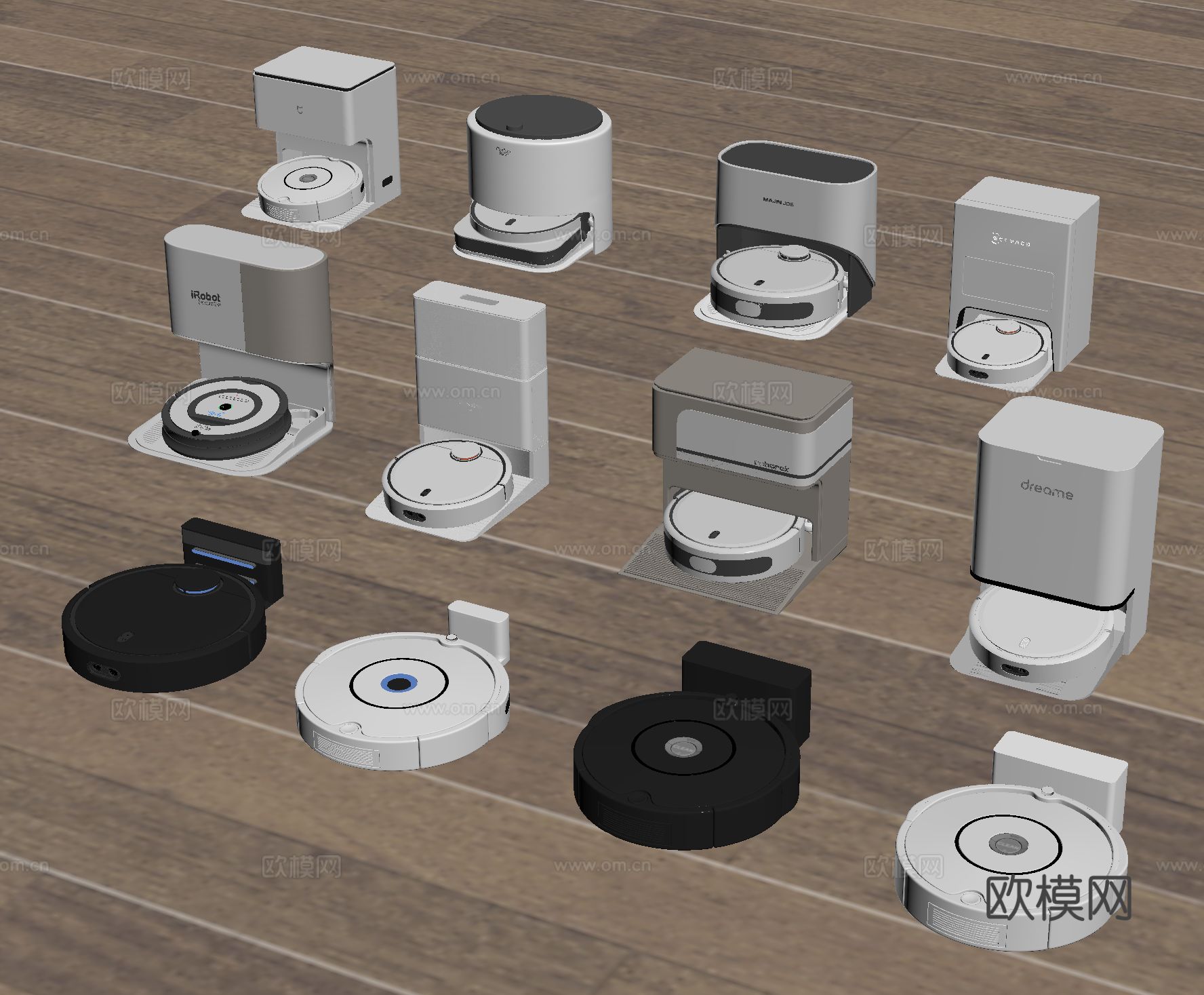 扫地机器人 扫地机 智能扫地机su模型