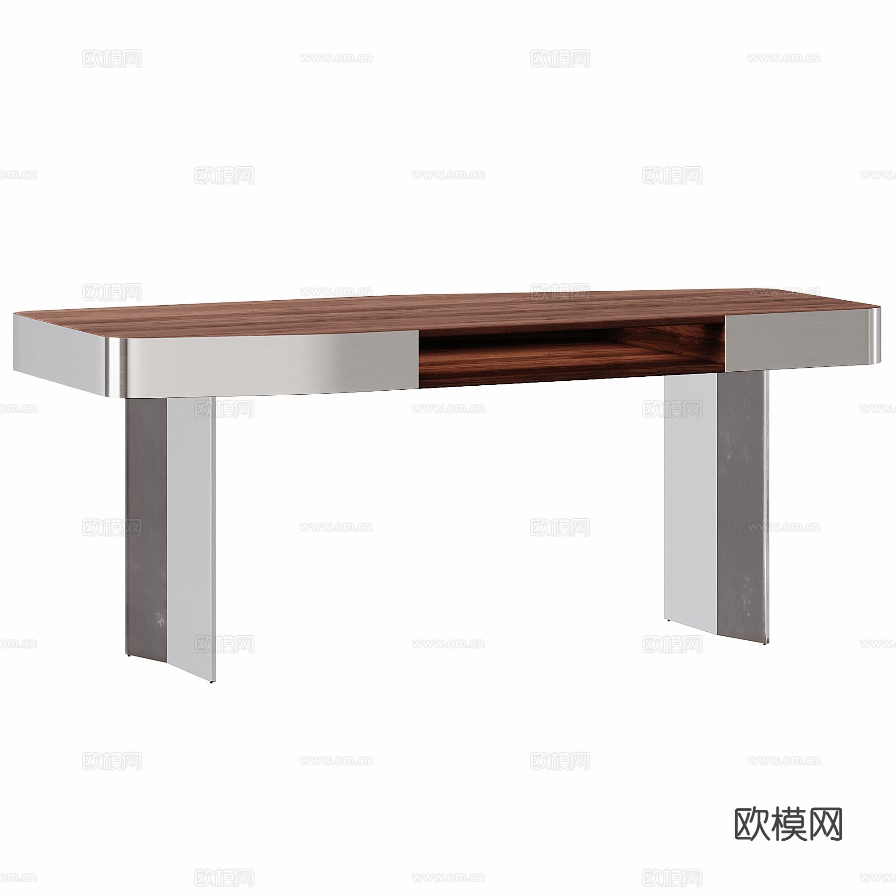 Minotti书桌 写字台3d模型下载（渲染图4）