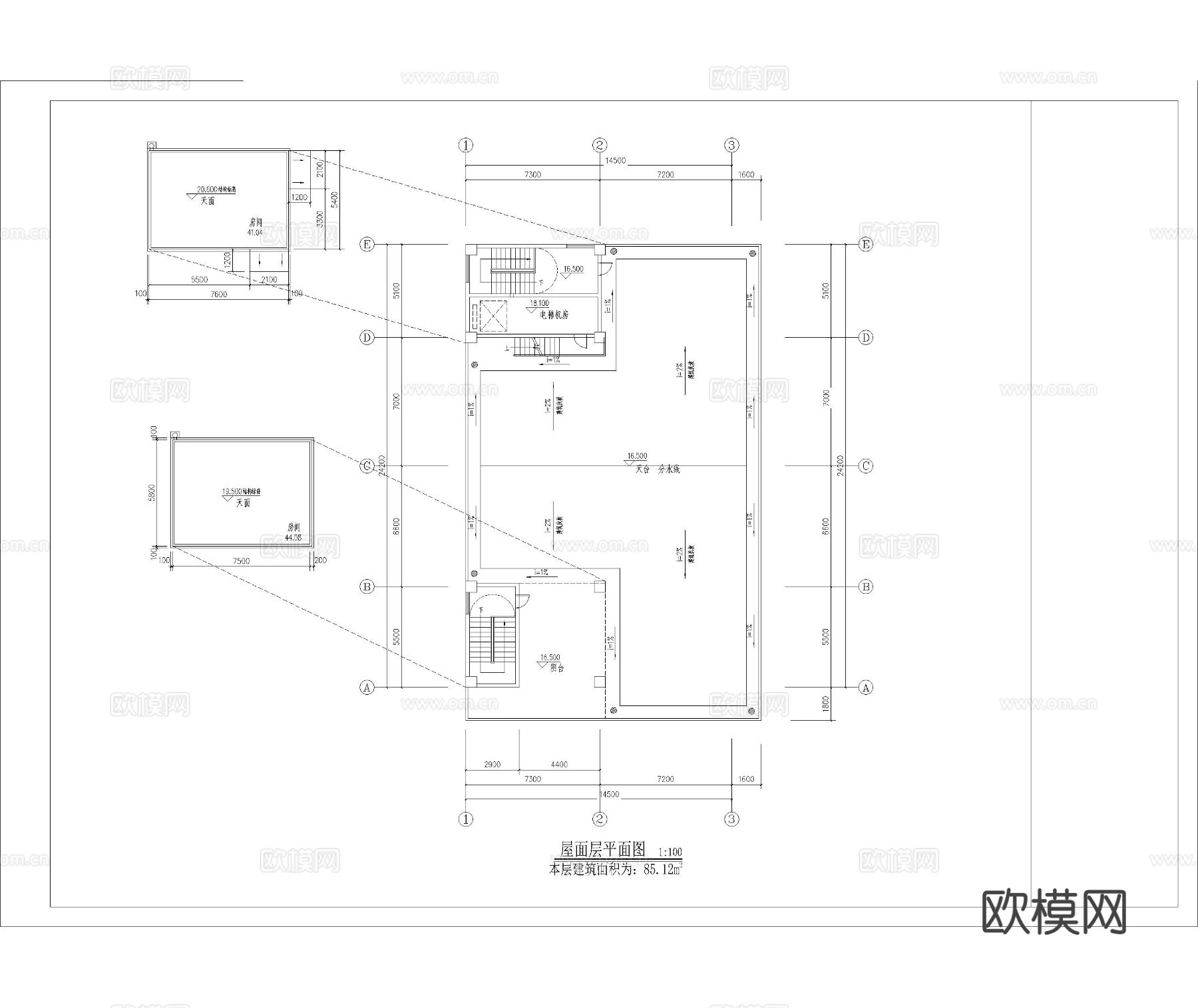 厂房 建筑CAD施工图