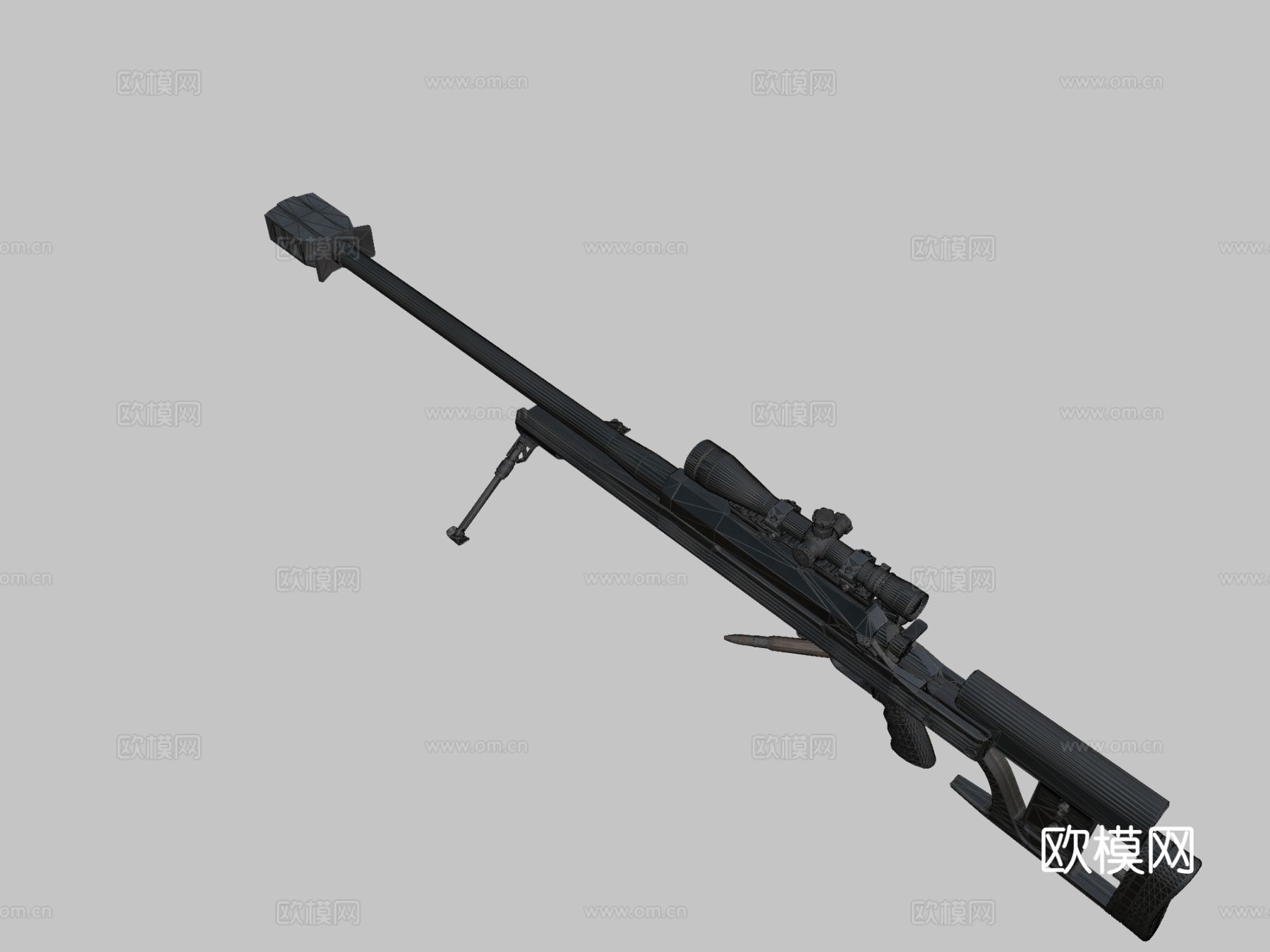 M249轻机枪su模型