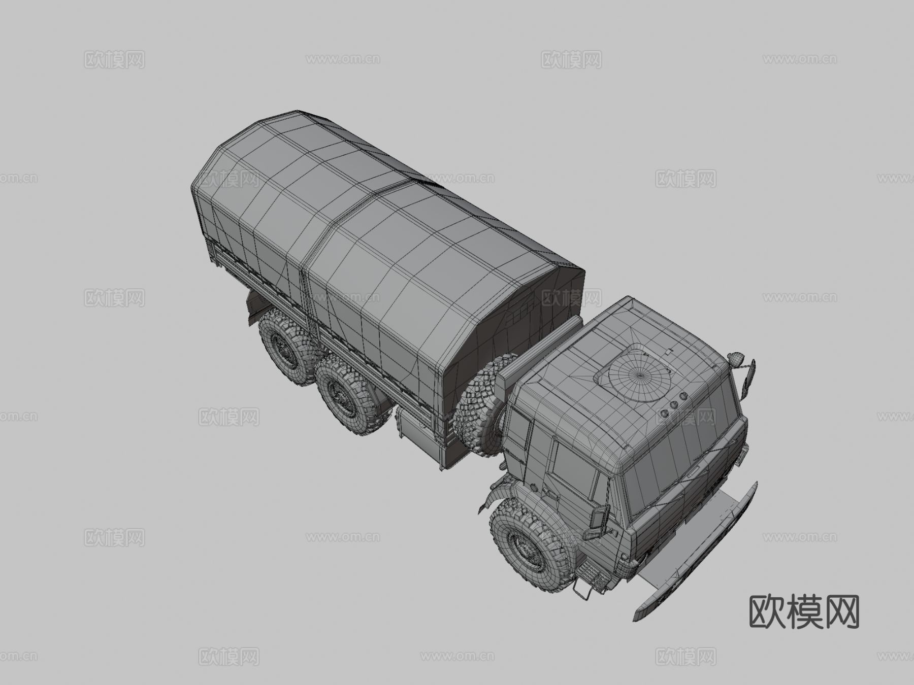 通用型卡车3d模型