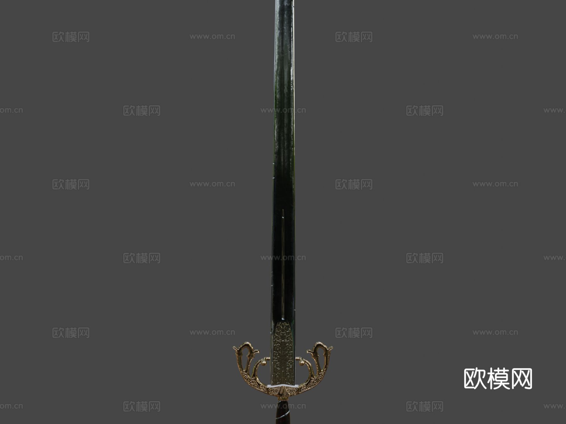 传奇之剑埃尔西德su模型下载（渲染图7）