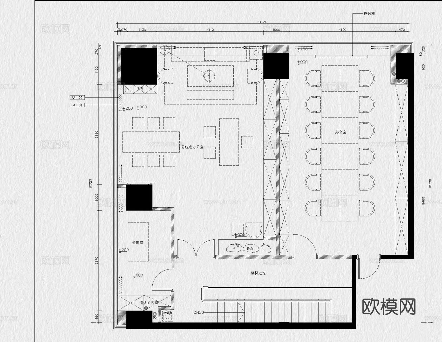 珠宝店首饰项链戒指金店CAD图库