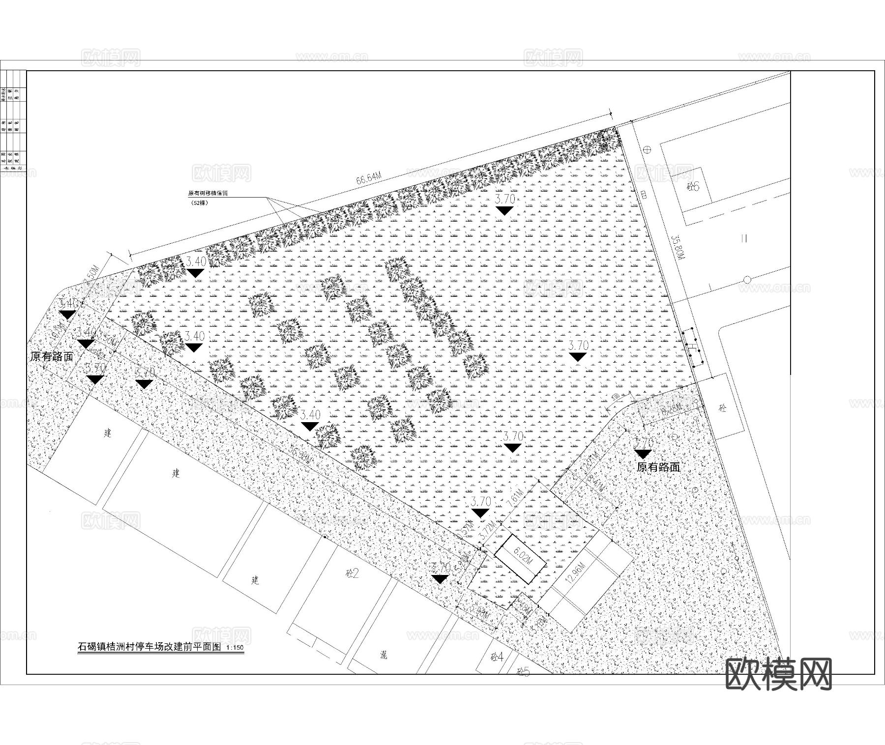 停车场CAD施工图