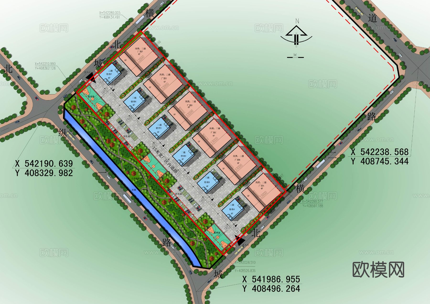 厂房 建筑CAD施工图