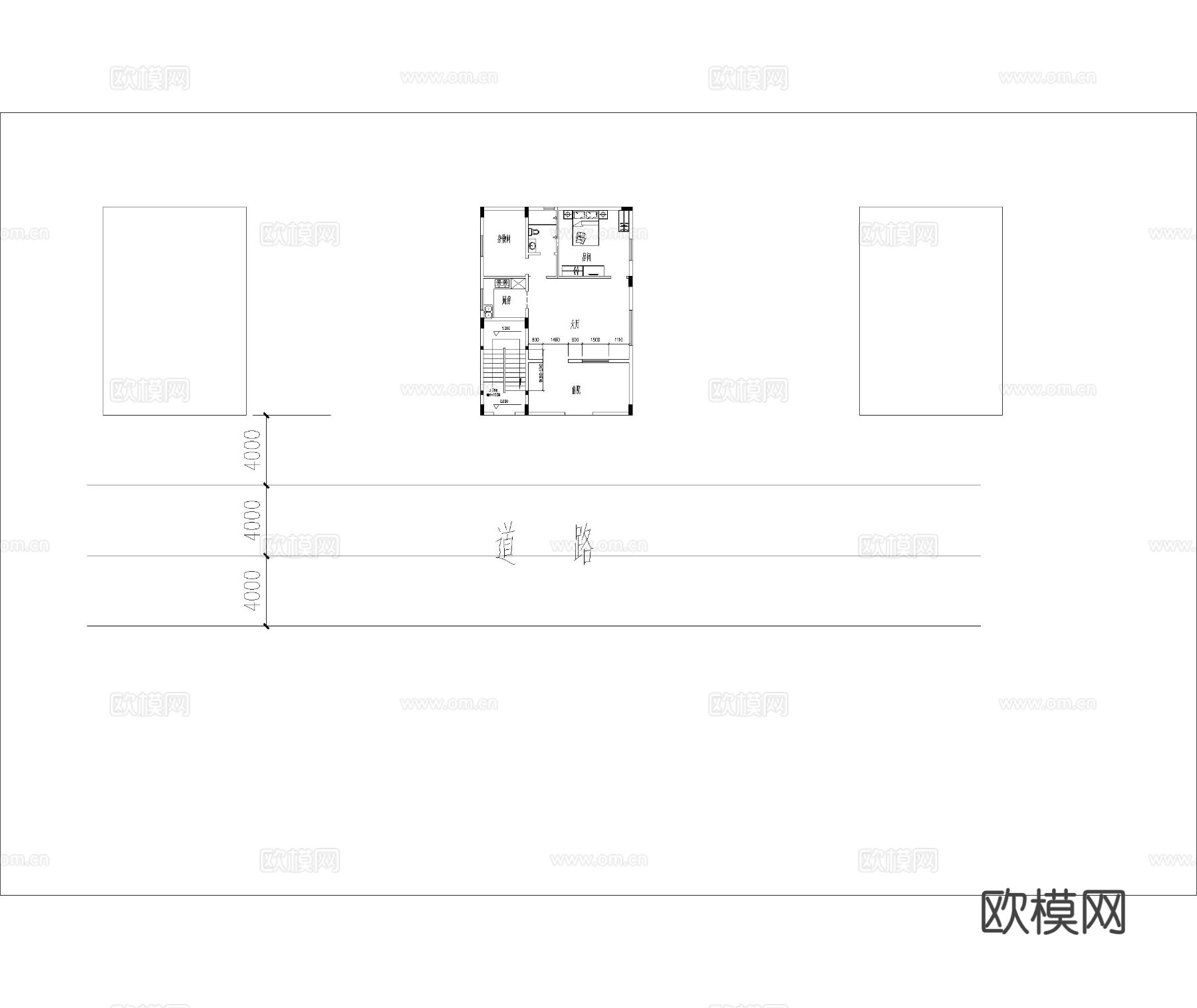 自建房 建筑CAD施工图