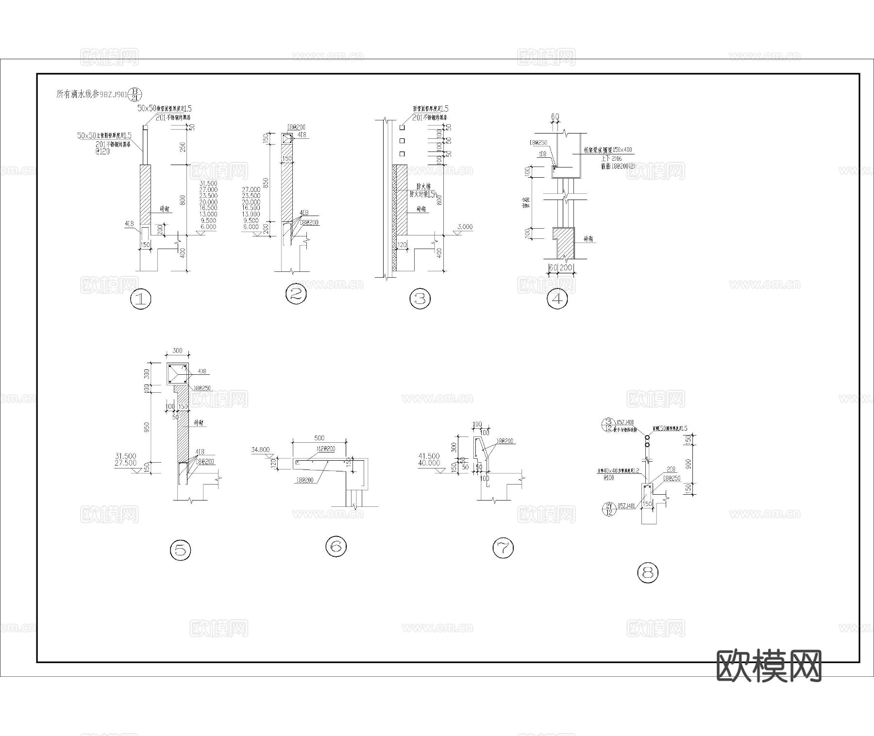 厂房 建筑CAD施工图