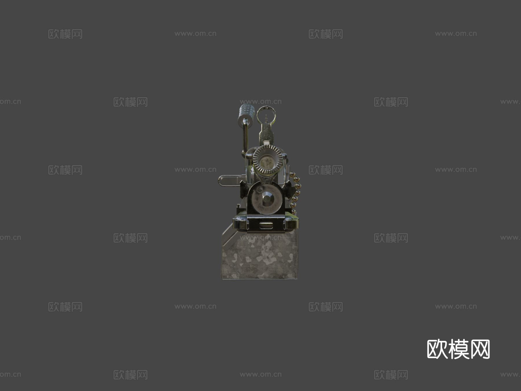 机枪FN Minimi 5.56su模型下载（渲染图5）