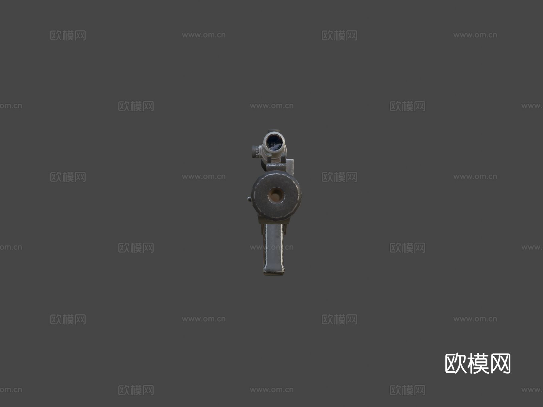 狙击枪su模型下载（渲染图4）