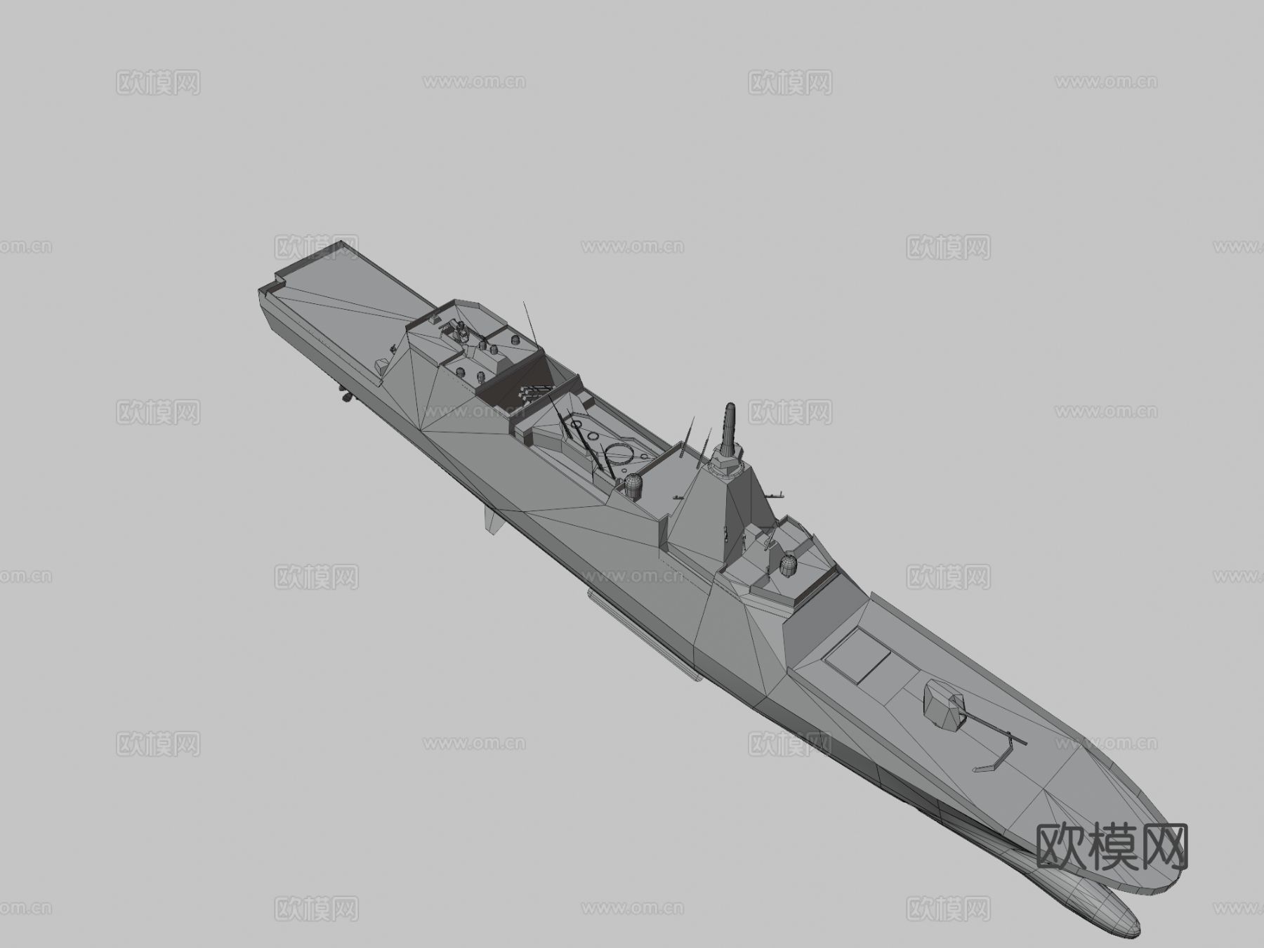 Mogami级护卫舰su模型